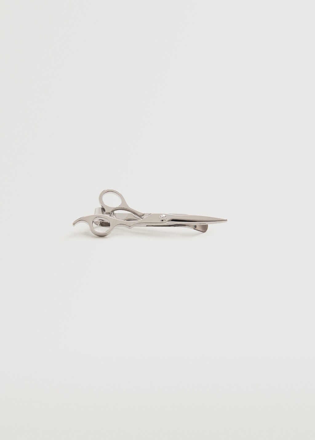 Metal scissors brooch - Article without model