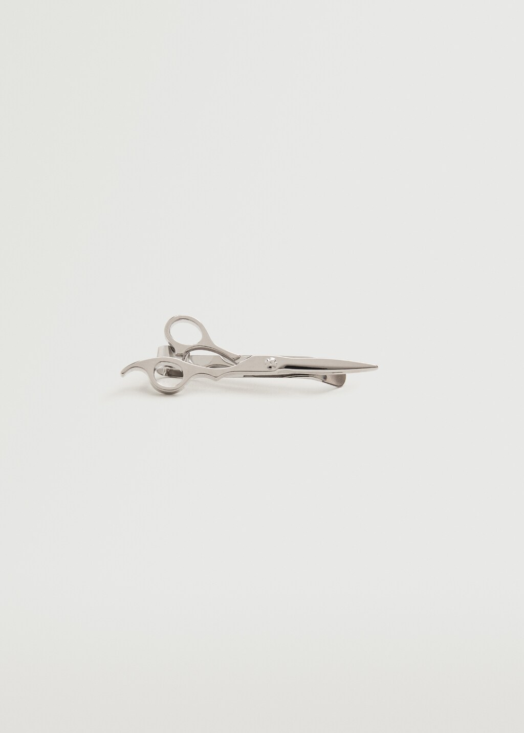 Metal scissors brooch - Article without model