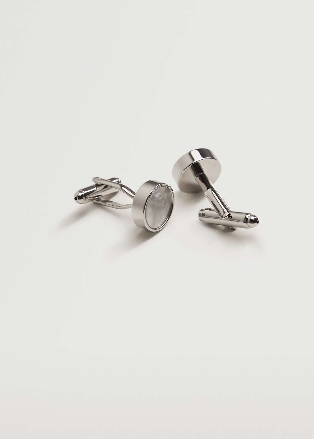 Pearl cufflinks - Medium plane