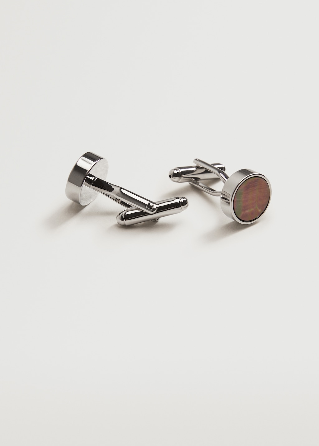 Pearl cufflinks - Medium plane