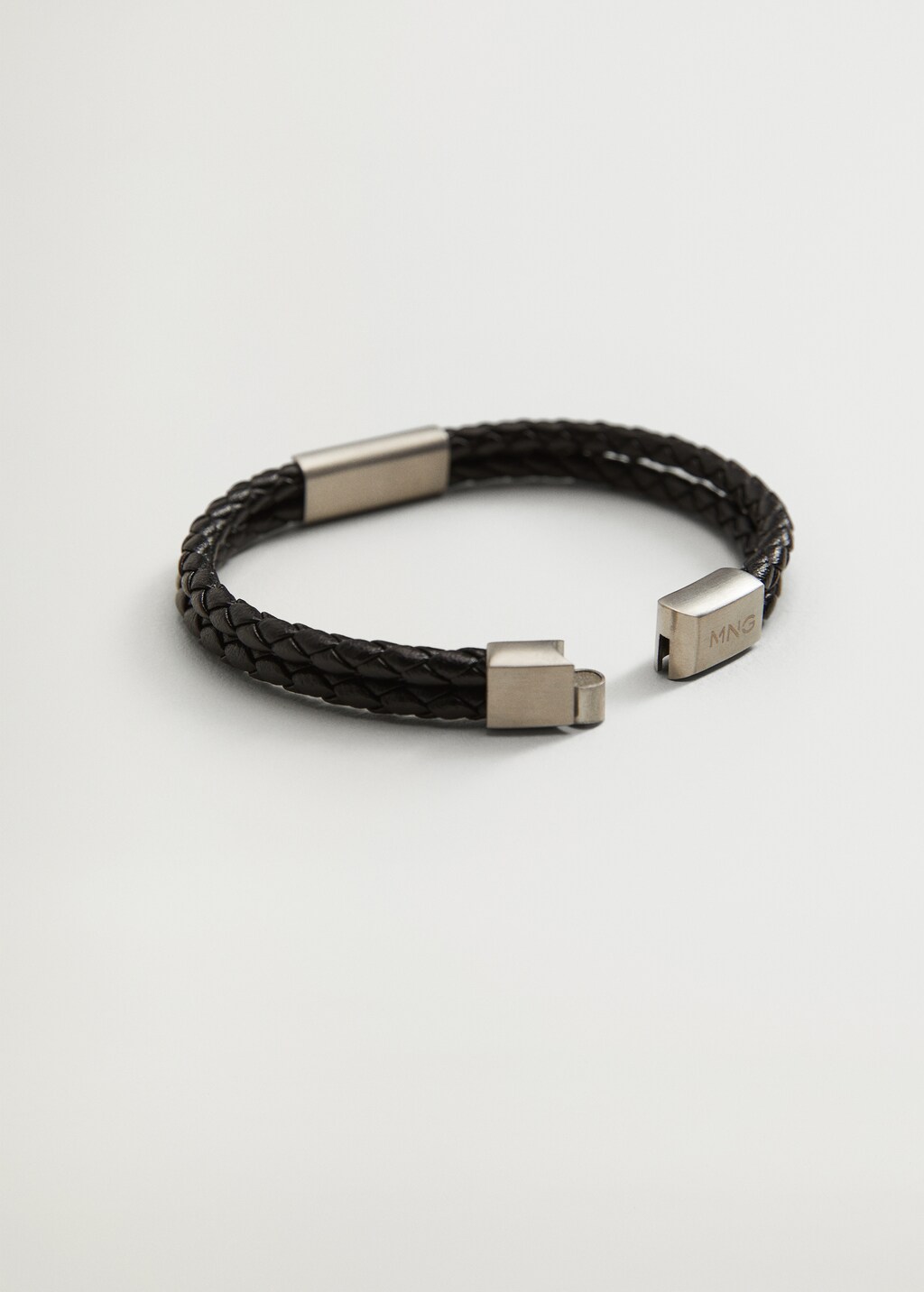 Leather-effect bracelet - Medium plane