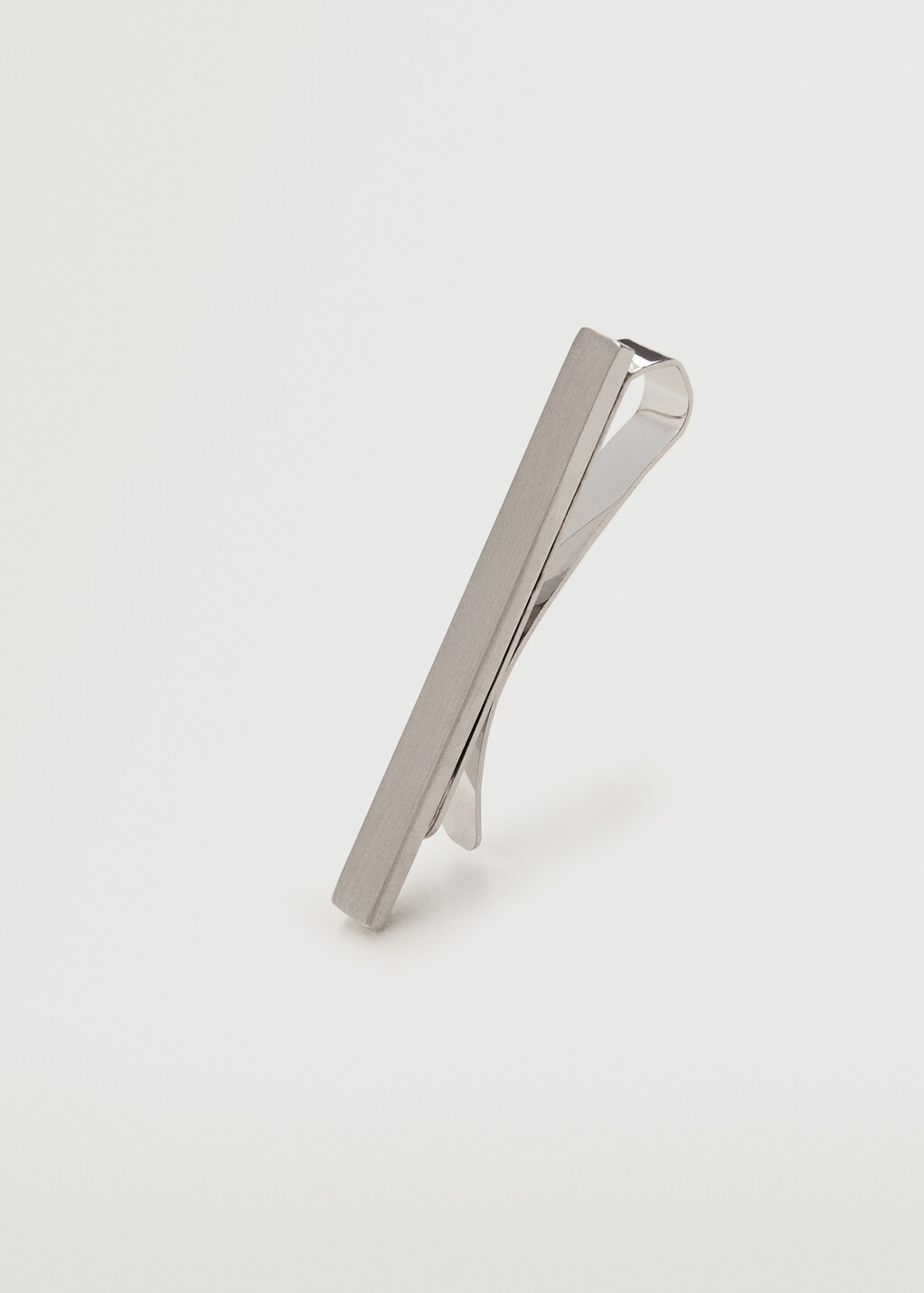 Metal tie clip - Medium plane