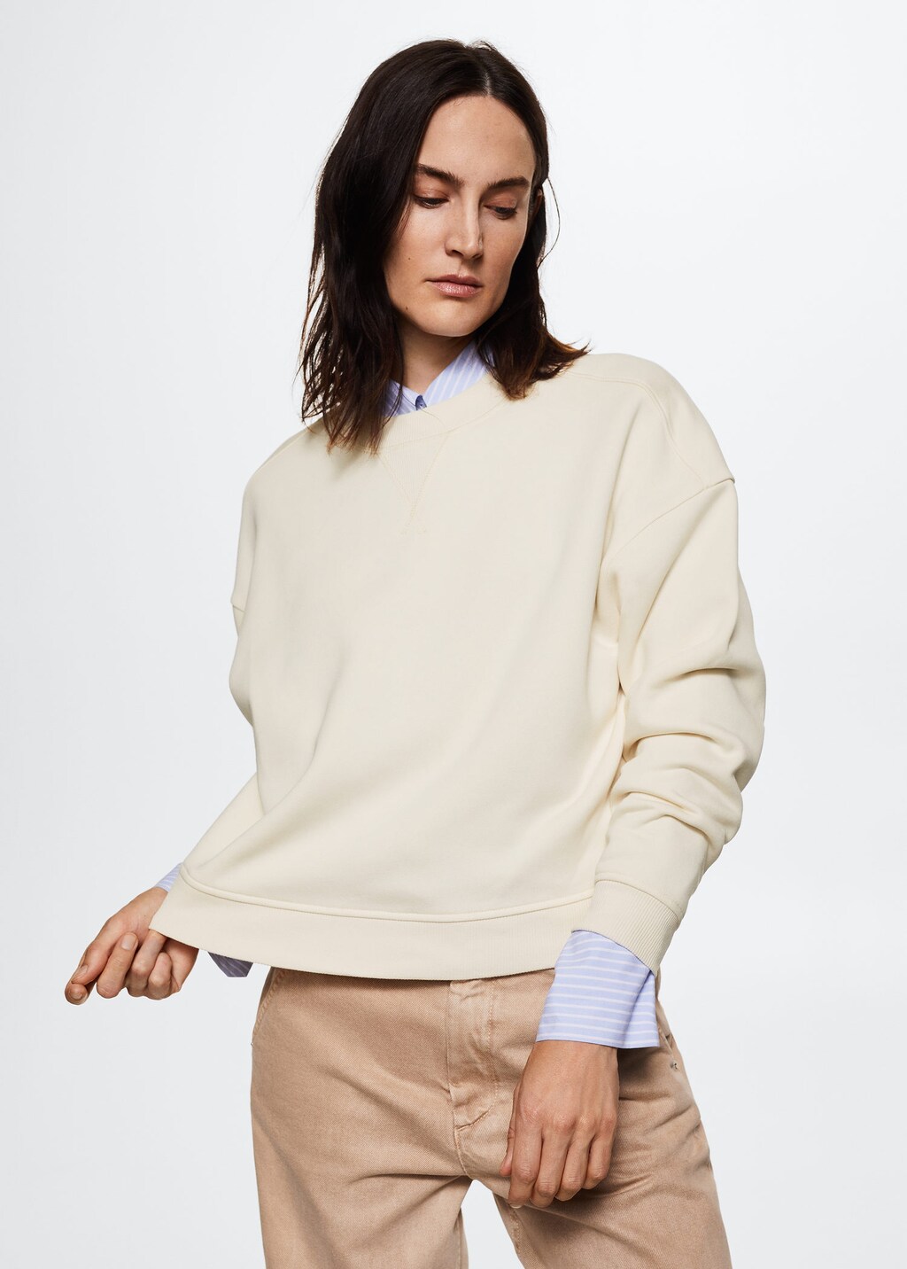 Sweatshirts for Women 2024 MANGO OUTLET USA