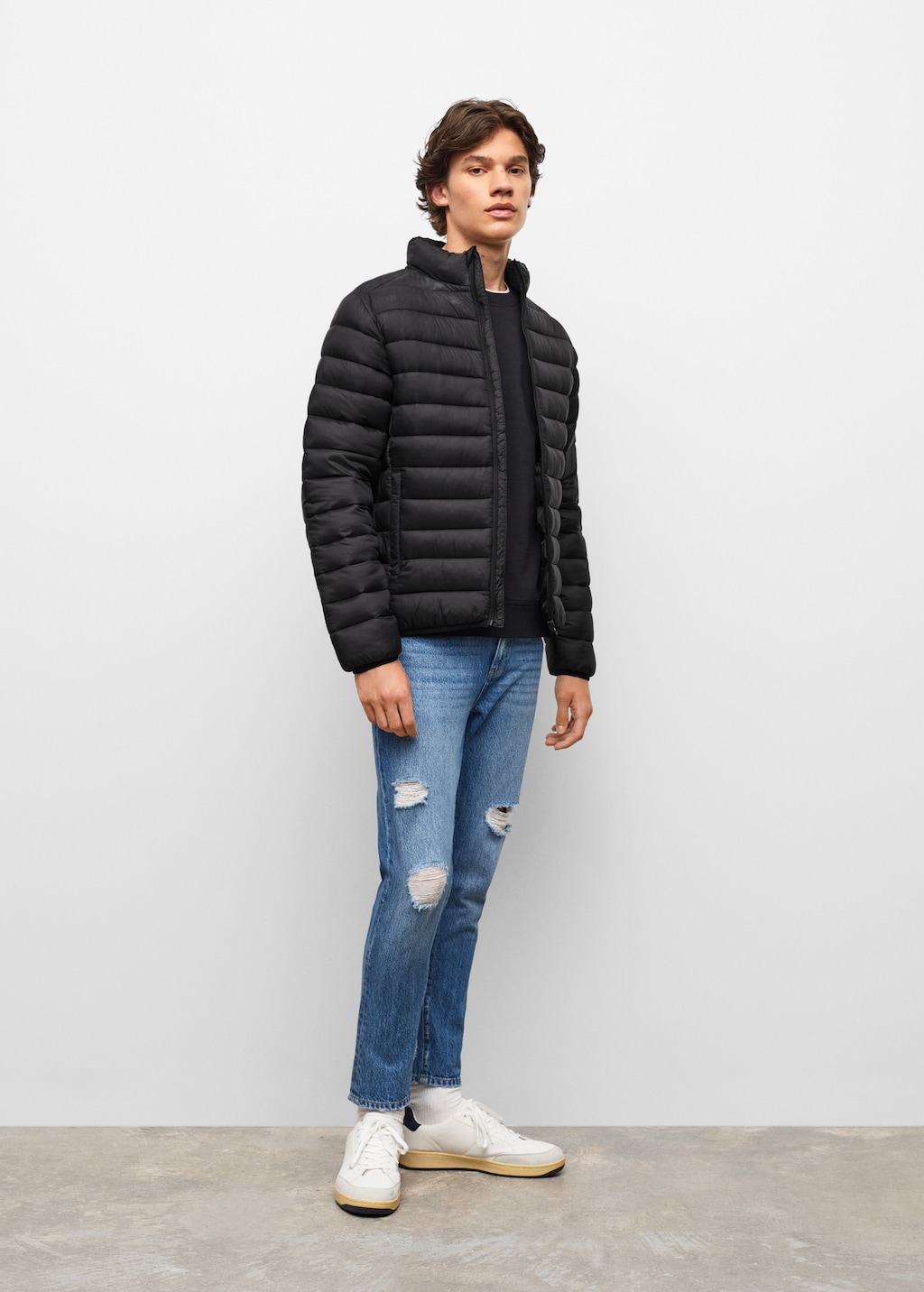 Quilted jacket - General plane