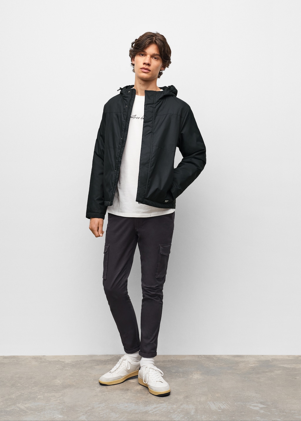 Raincoat hooded jacket - General plane