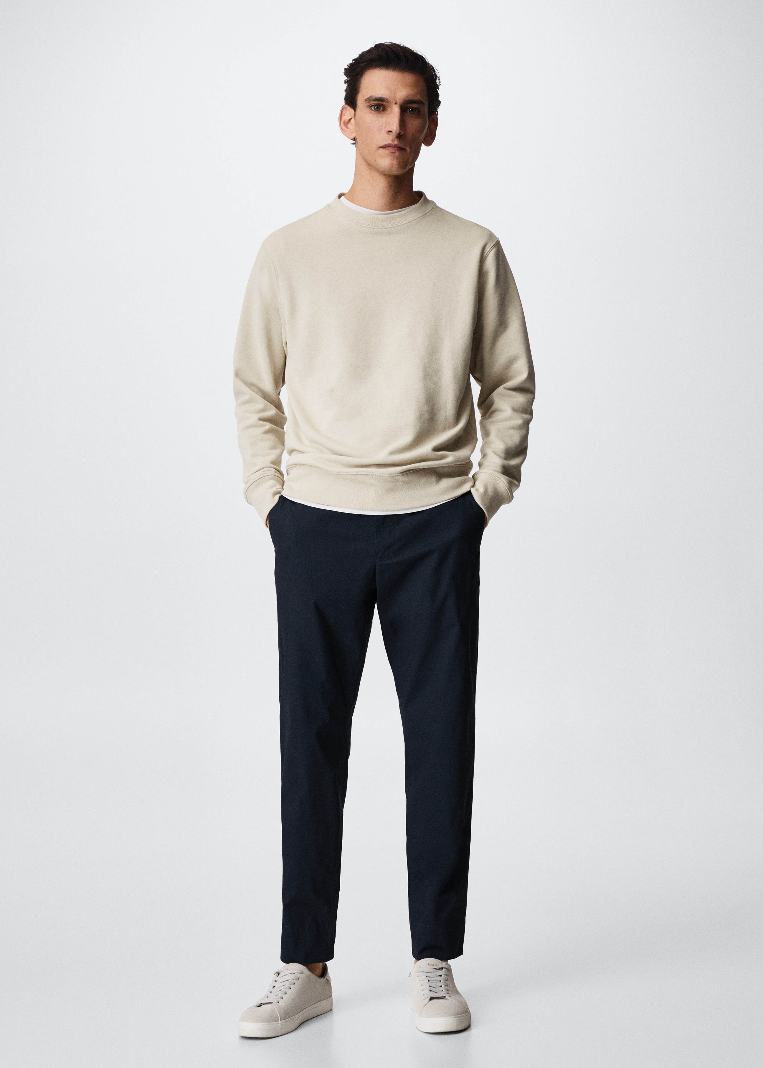Regular-fit chino trousers - General plane