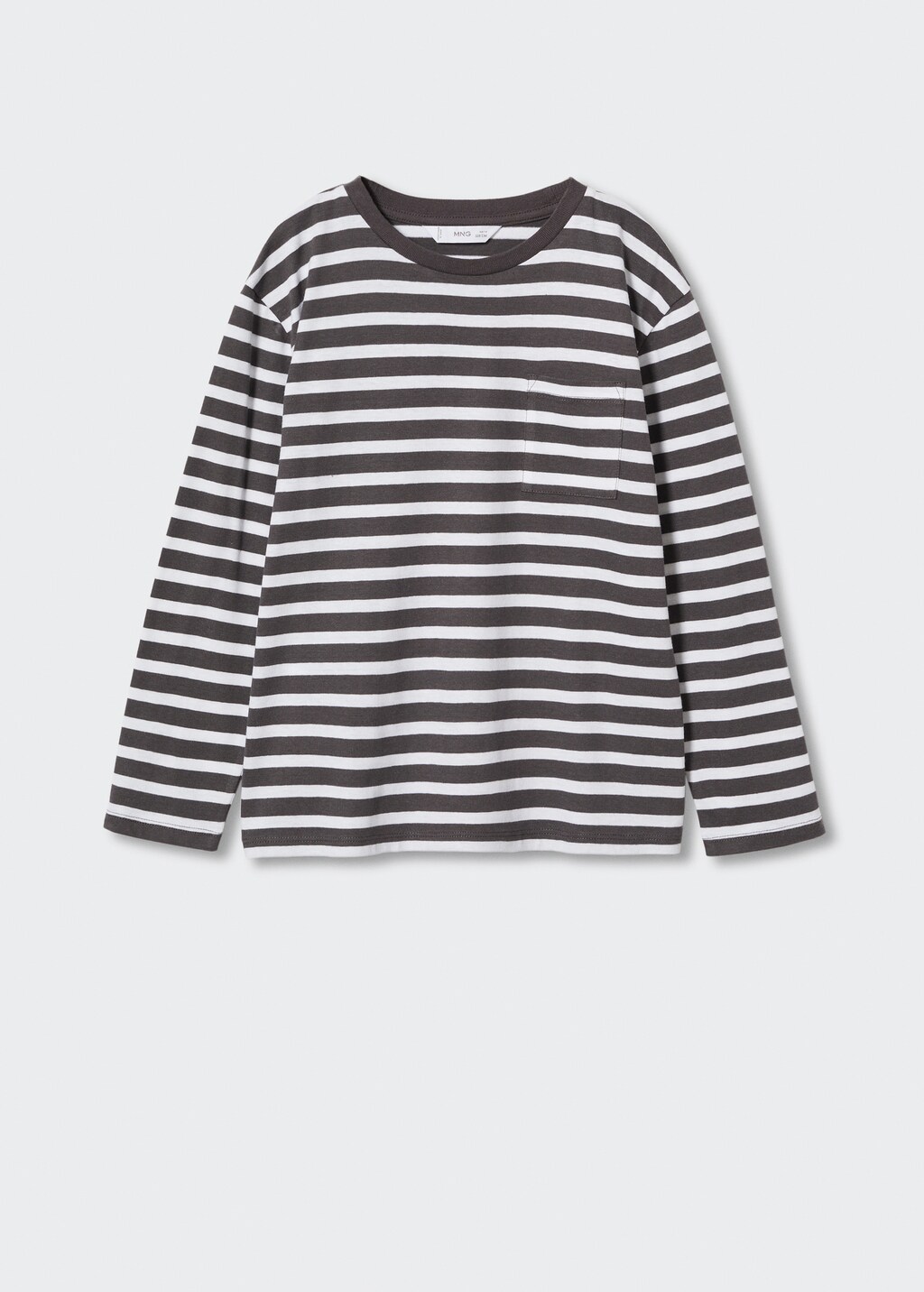 Striped cotton T-shirt - General plane