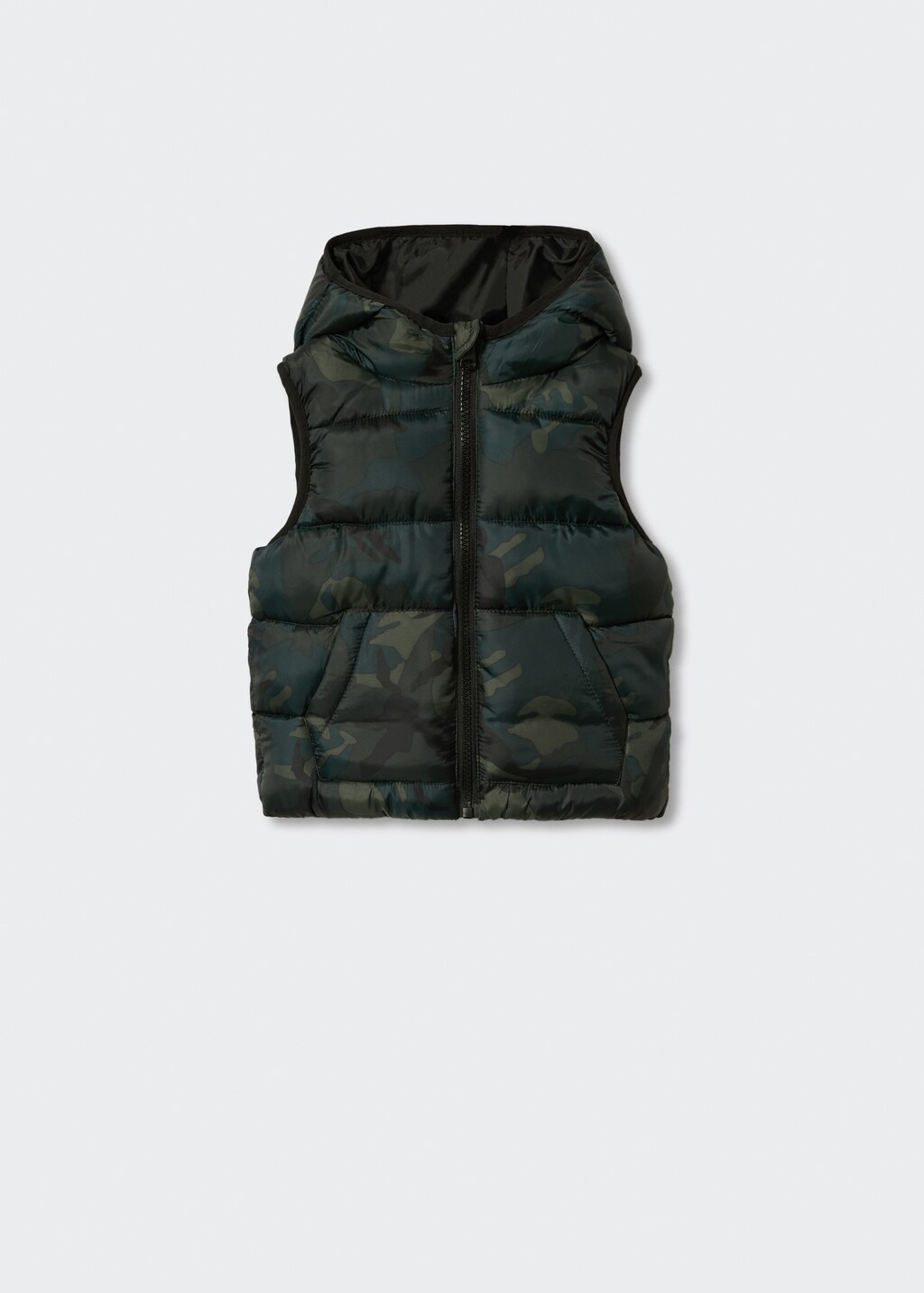 Quilted gilet - General plane