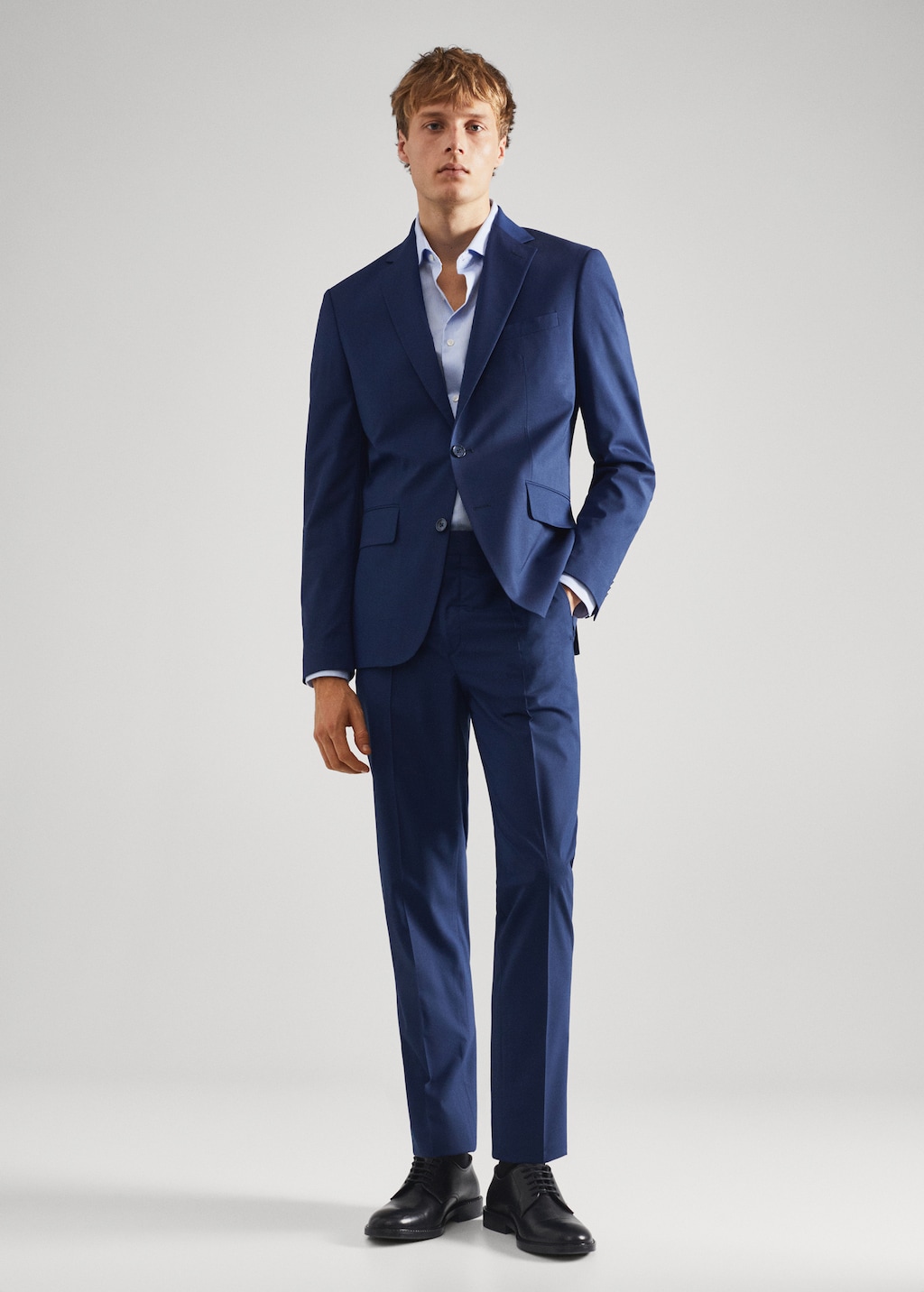 Slim-fit suit jacket - General plane