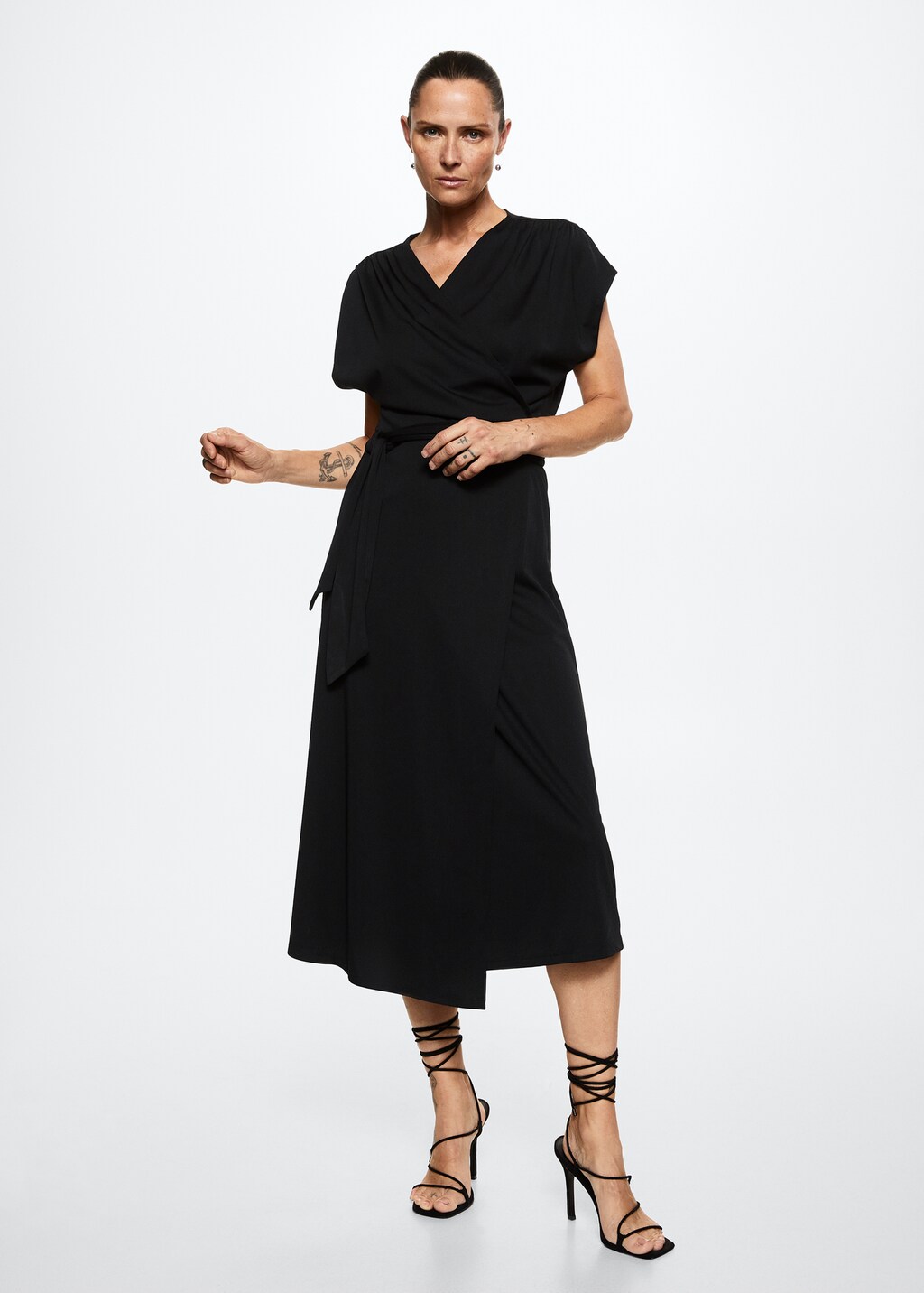 Bow wrap dress - General plane