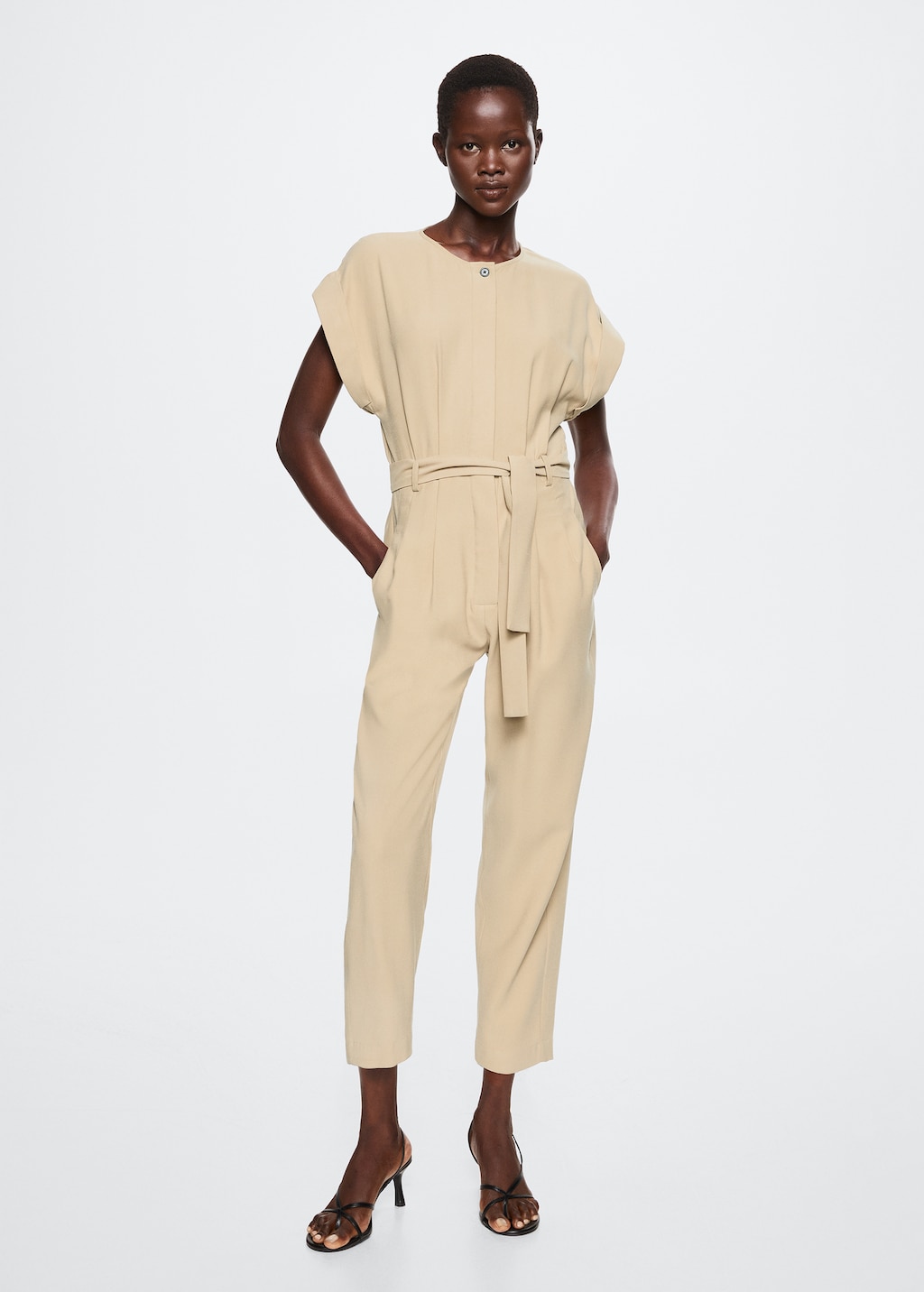 Shops beige jumpsuit womens