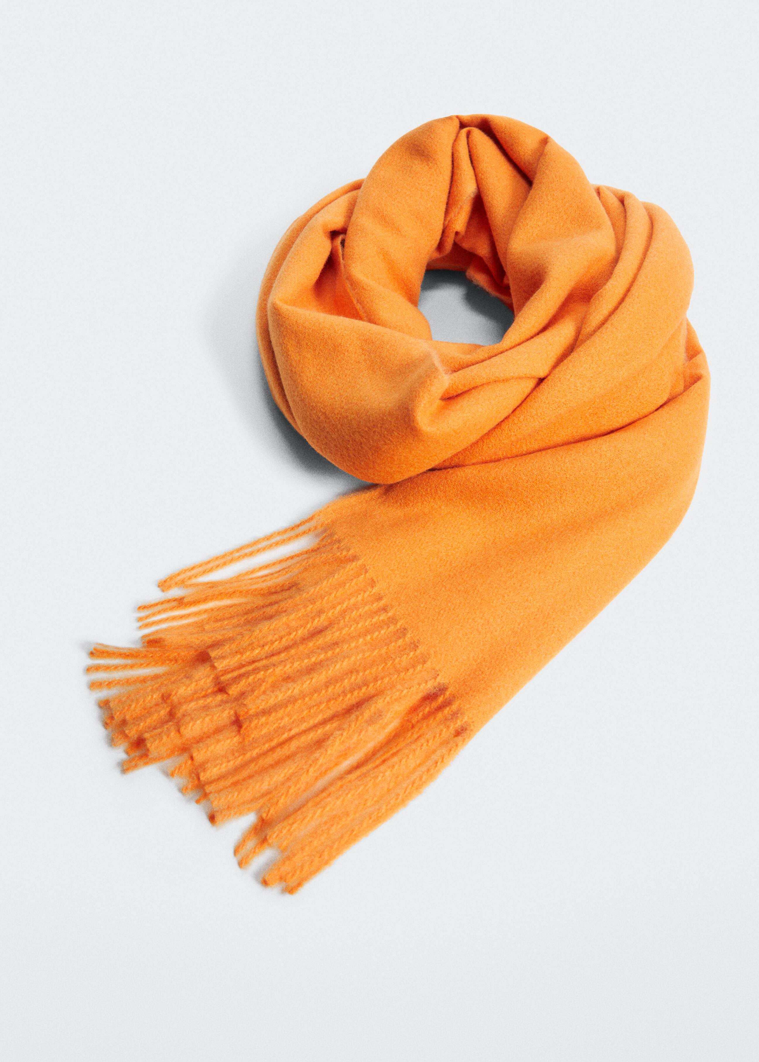 Fringed edge scarf - General plane