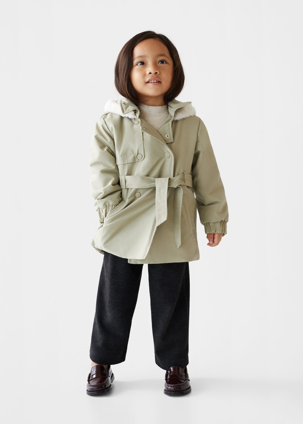 Mango baby girls store coats