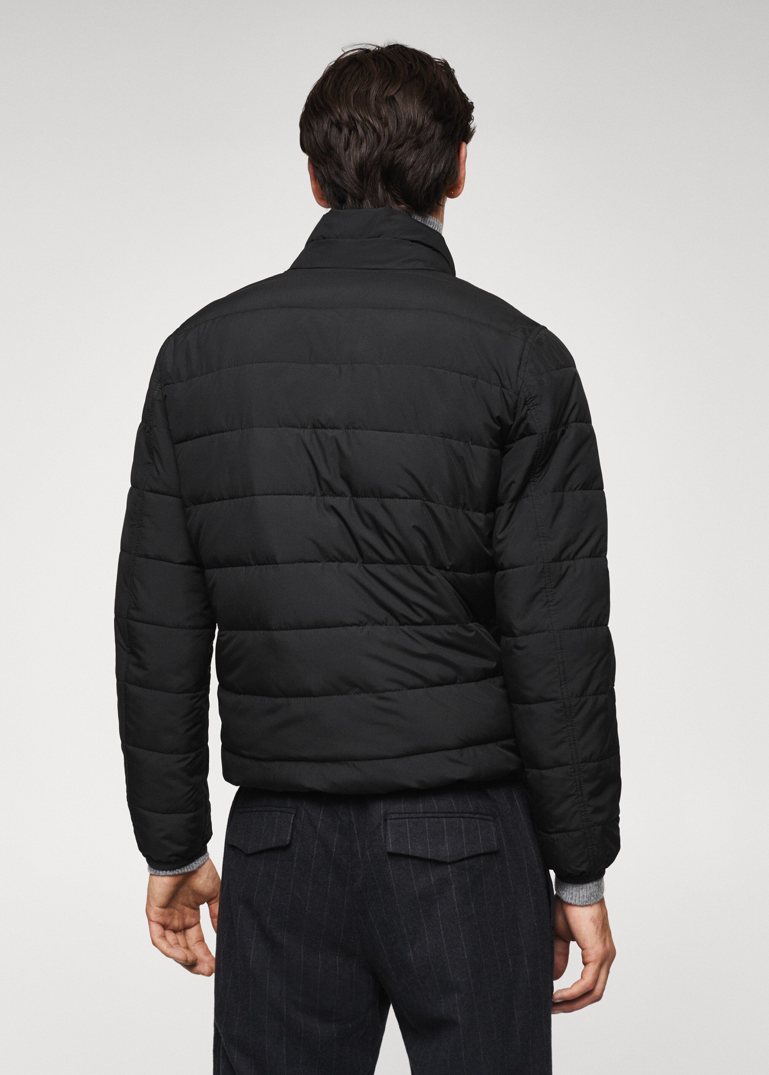 Water-repellent padded jacket - Reverse of the article