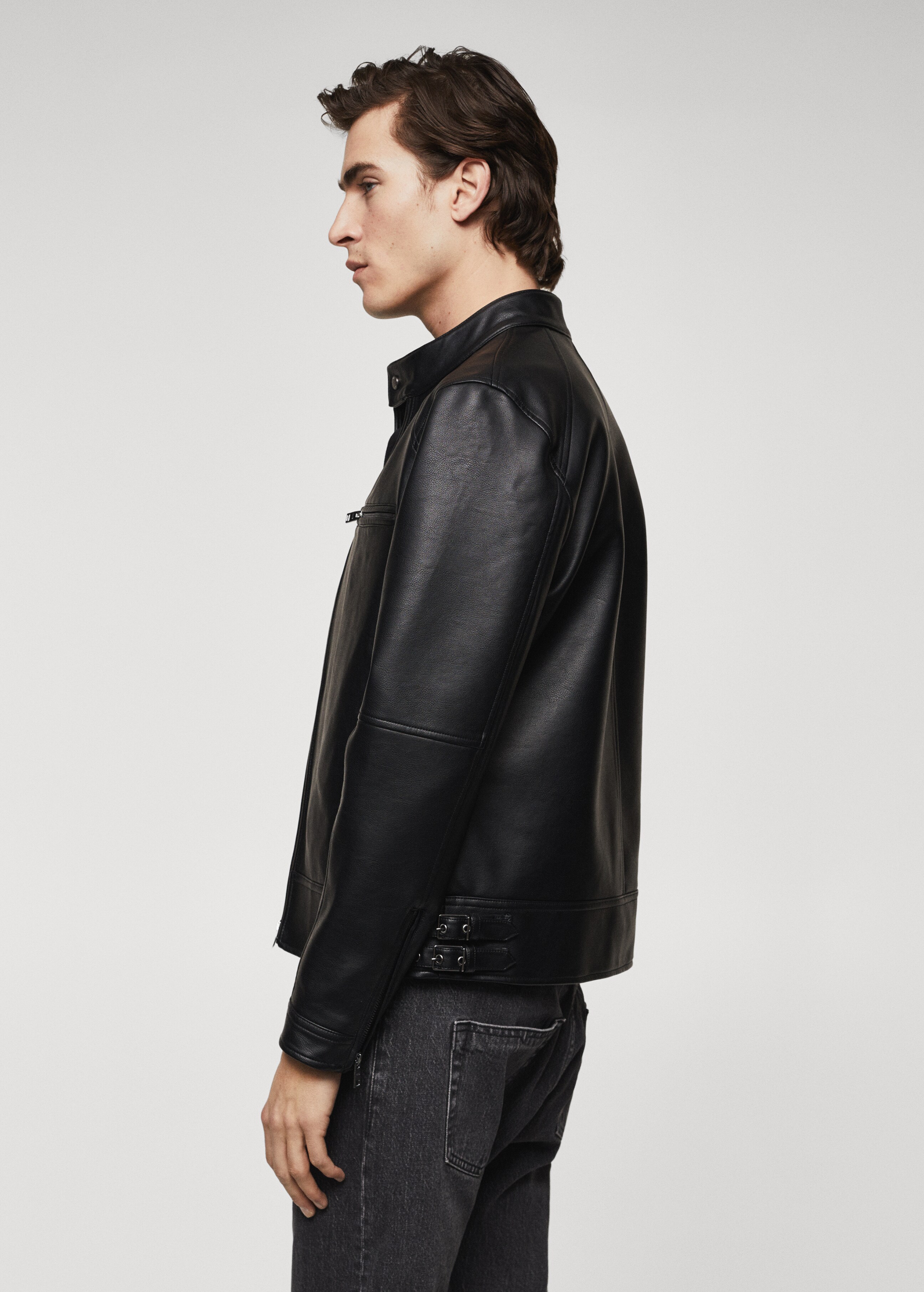 Faux leather jacket - Details of the article 2