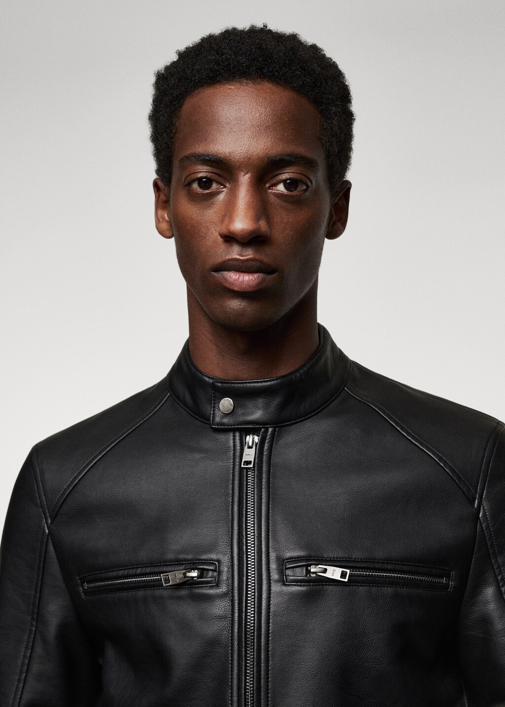 Faux leather jacket - Details of the article 6