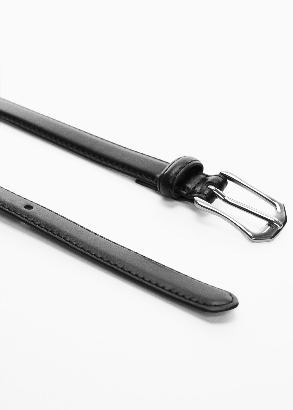 Rectangular buckle belt - Details of the article 1