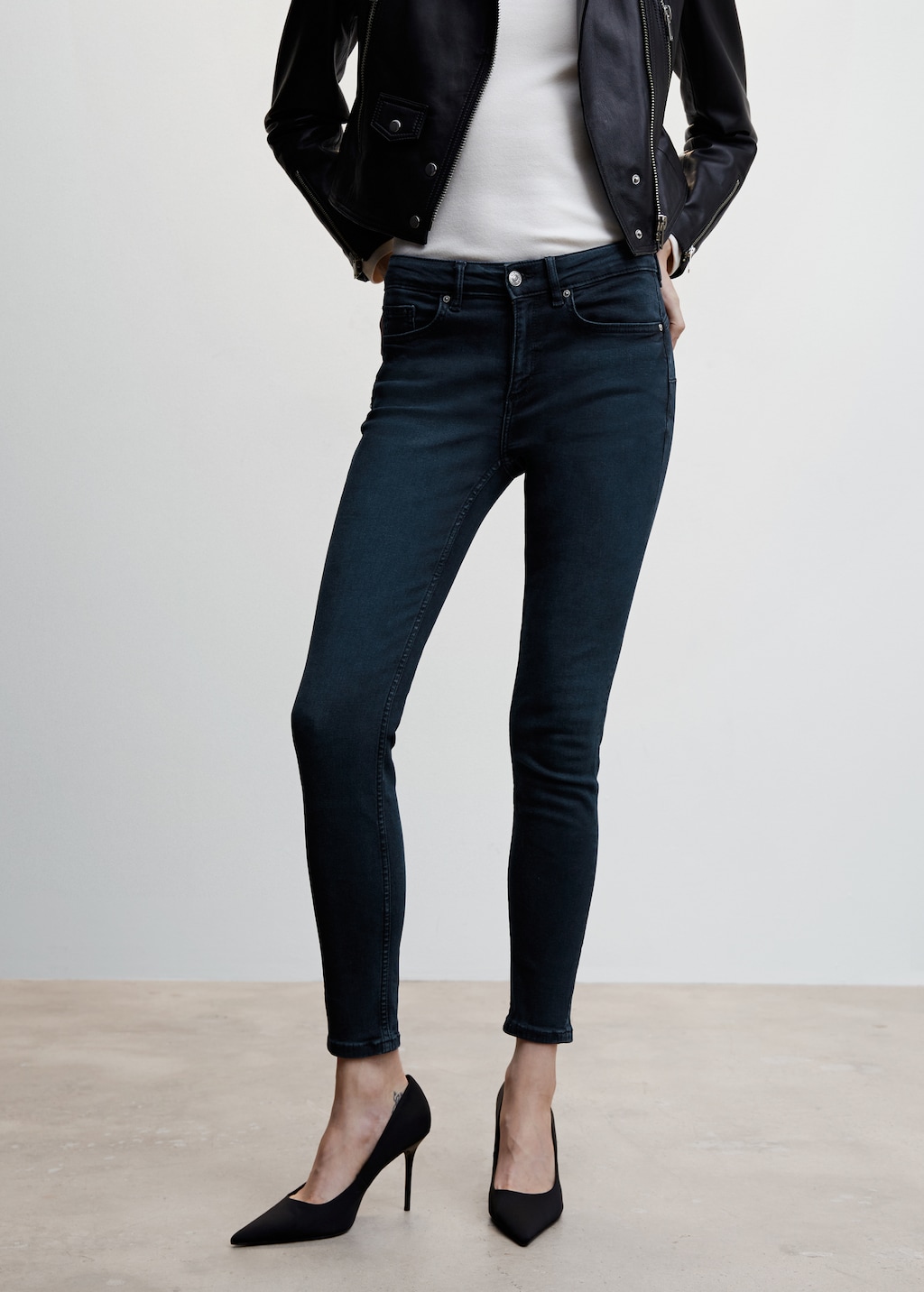 Push-up Skinny Jeans - Mittlere Ansicht