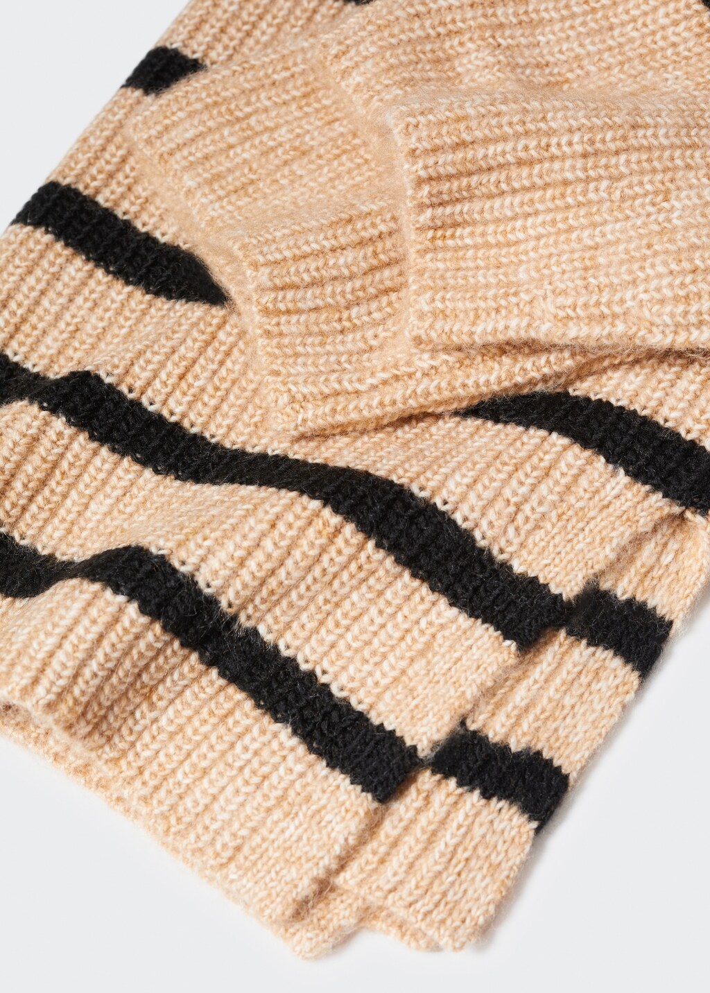 Striped knit sweater - Details of the article 8