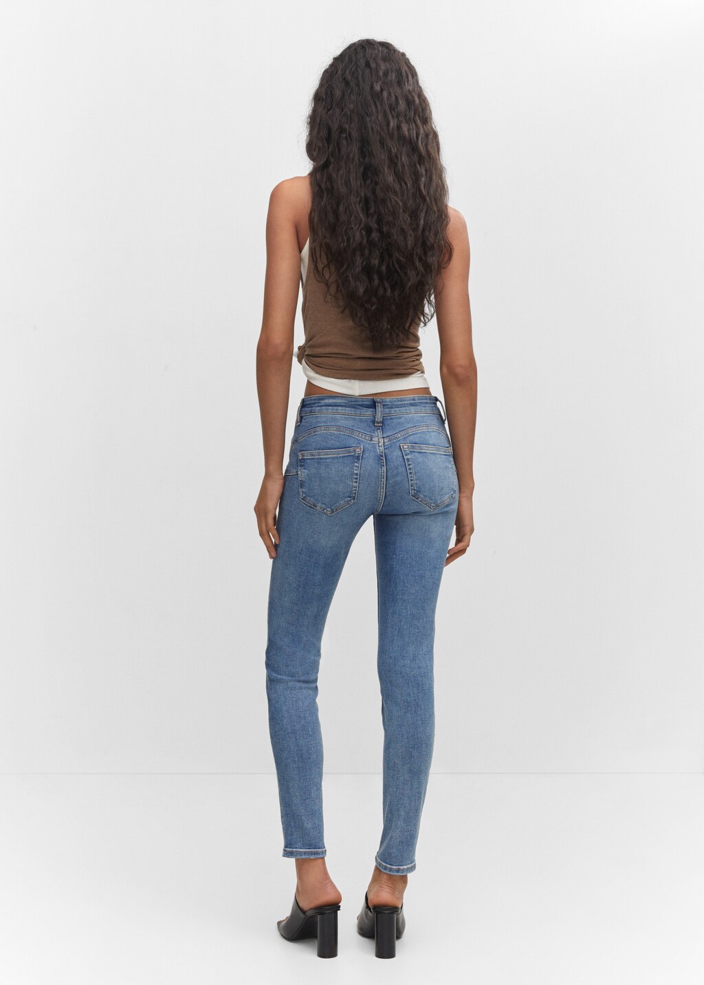 Skinny push-up jeans - Reverse of the article