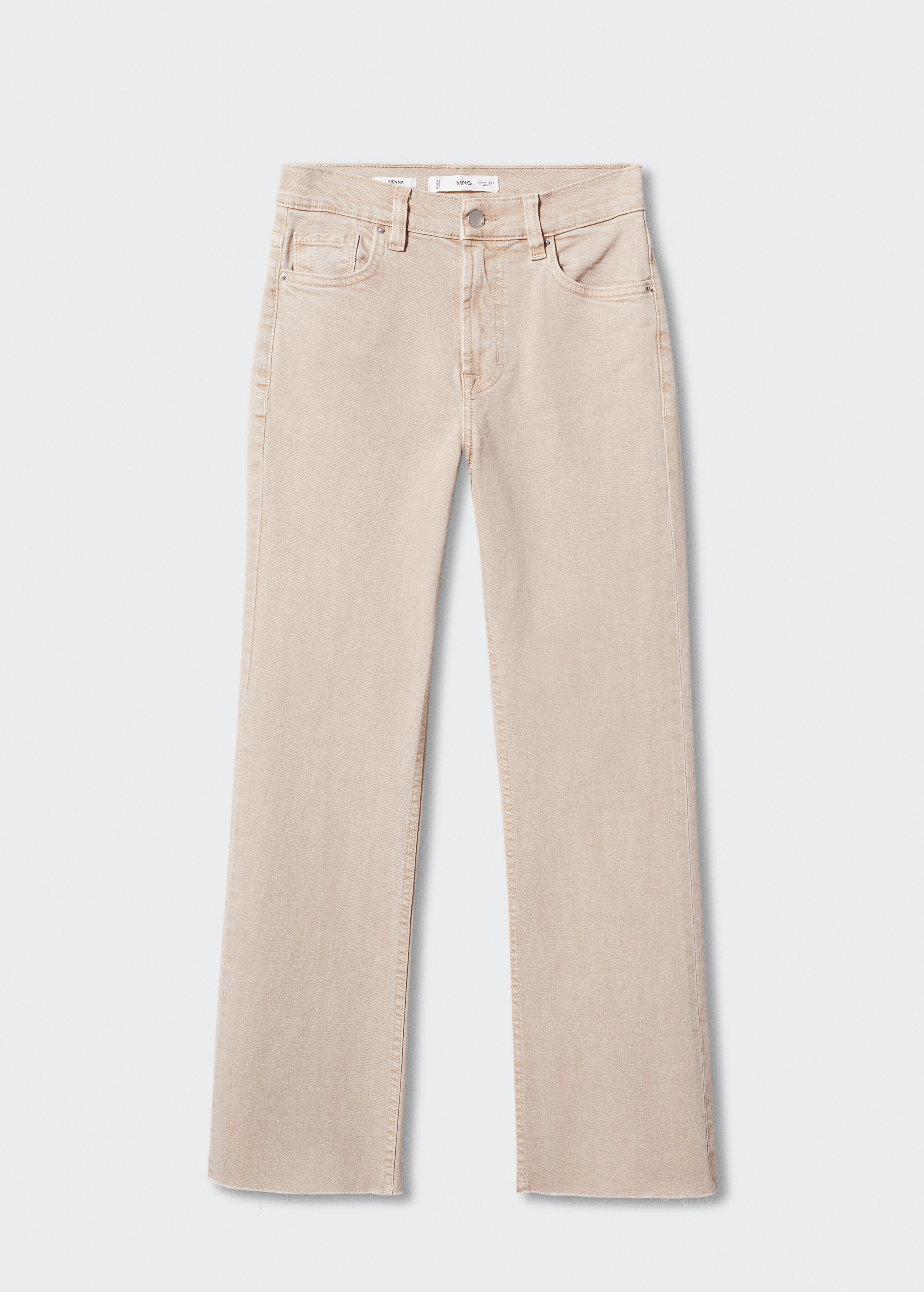 Crop trapez jeans - Artikl bez modela