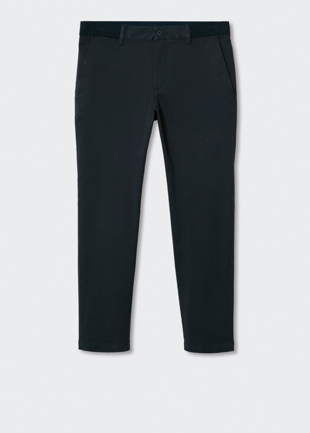 Cotton tapered crop pants - Article without model