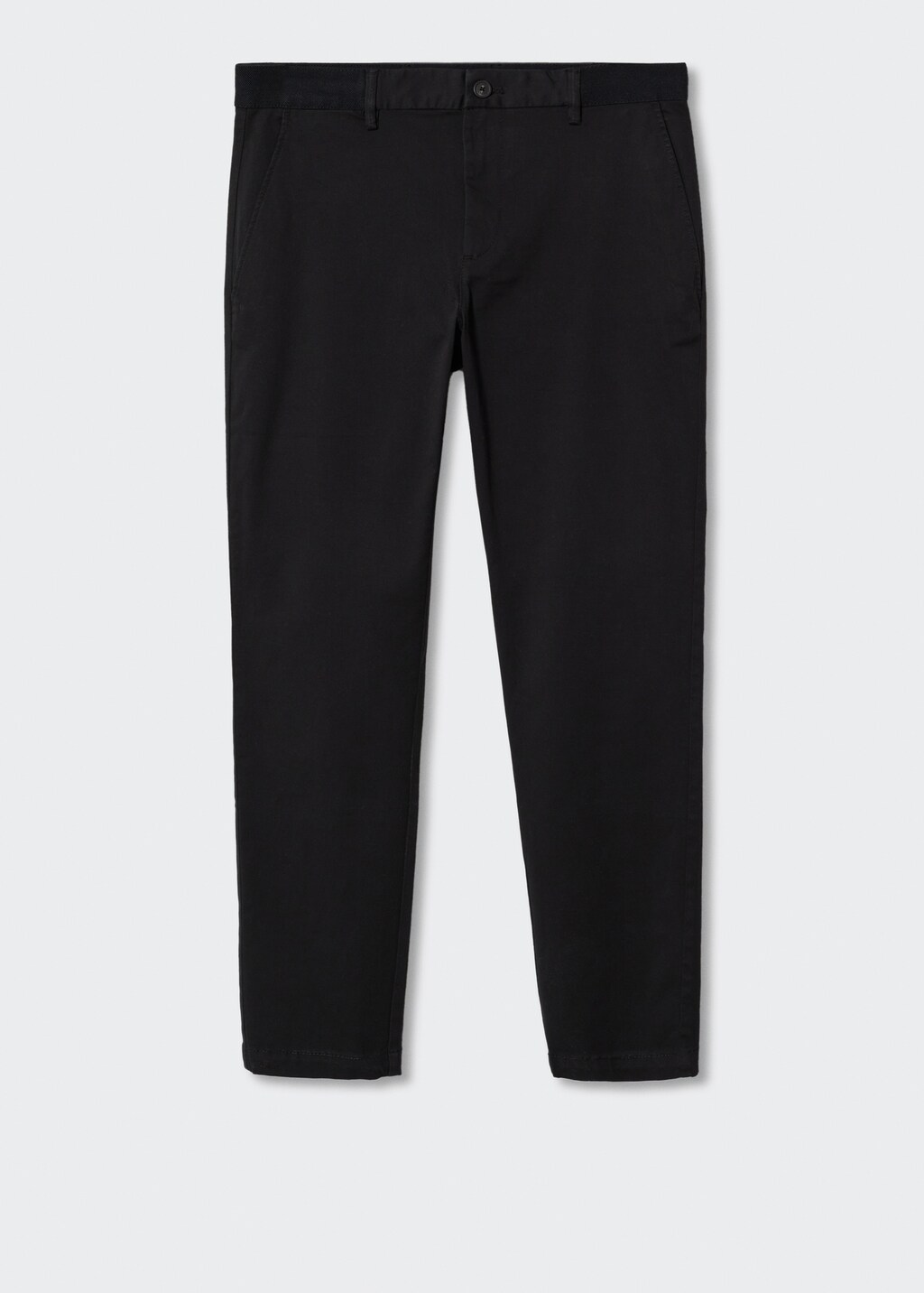 Cotton tapered crop pants - Article without model