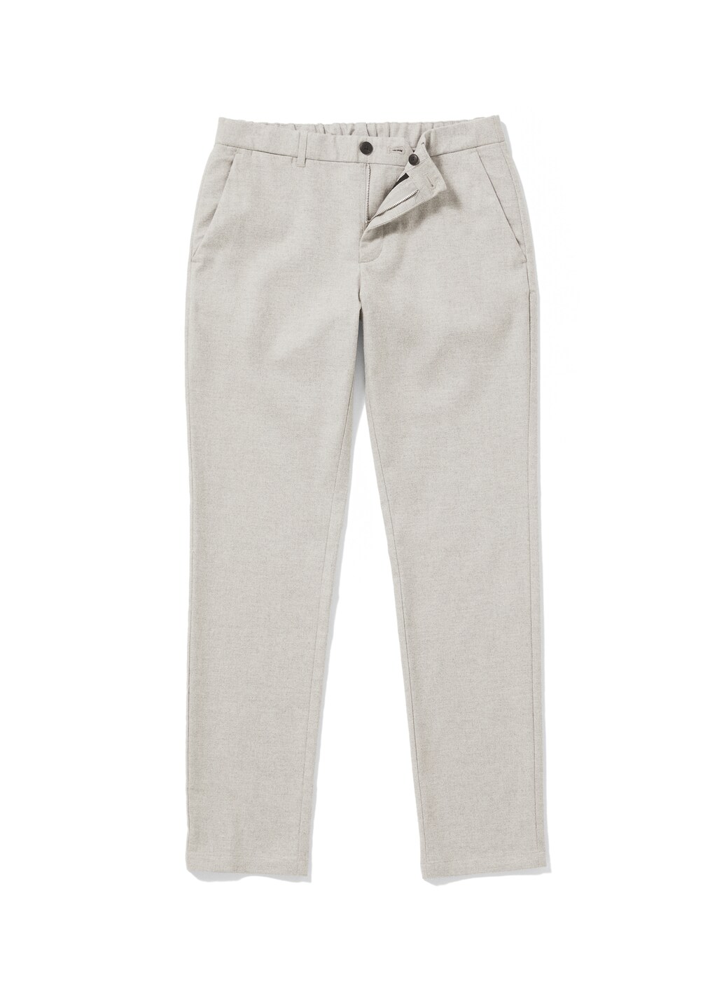 Slim-fit cotton trousers - Details of the article 9