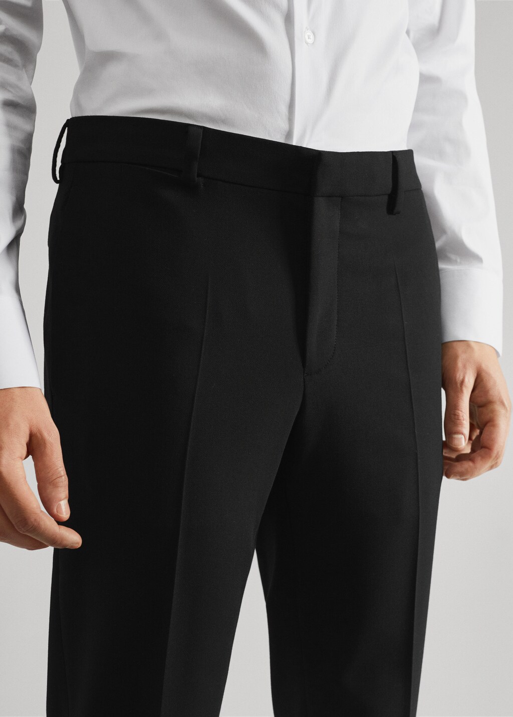 Super slim fit suit pants - Details of the article 1