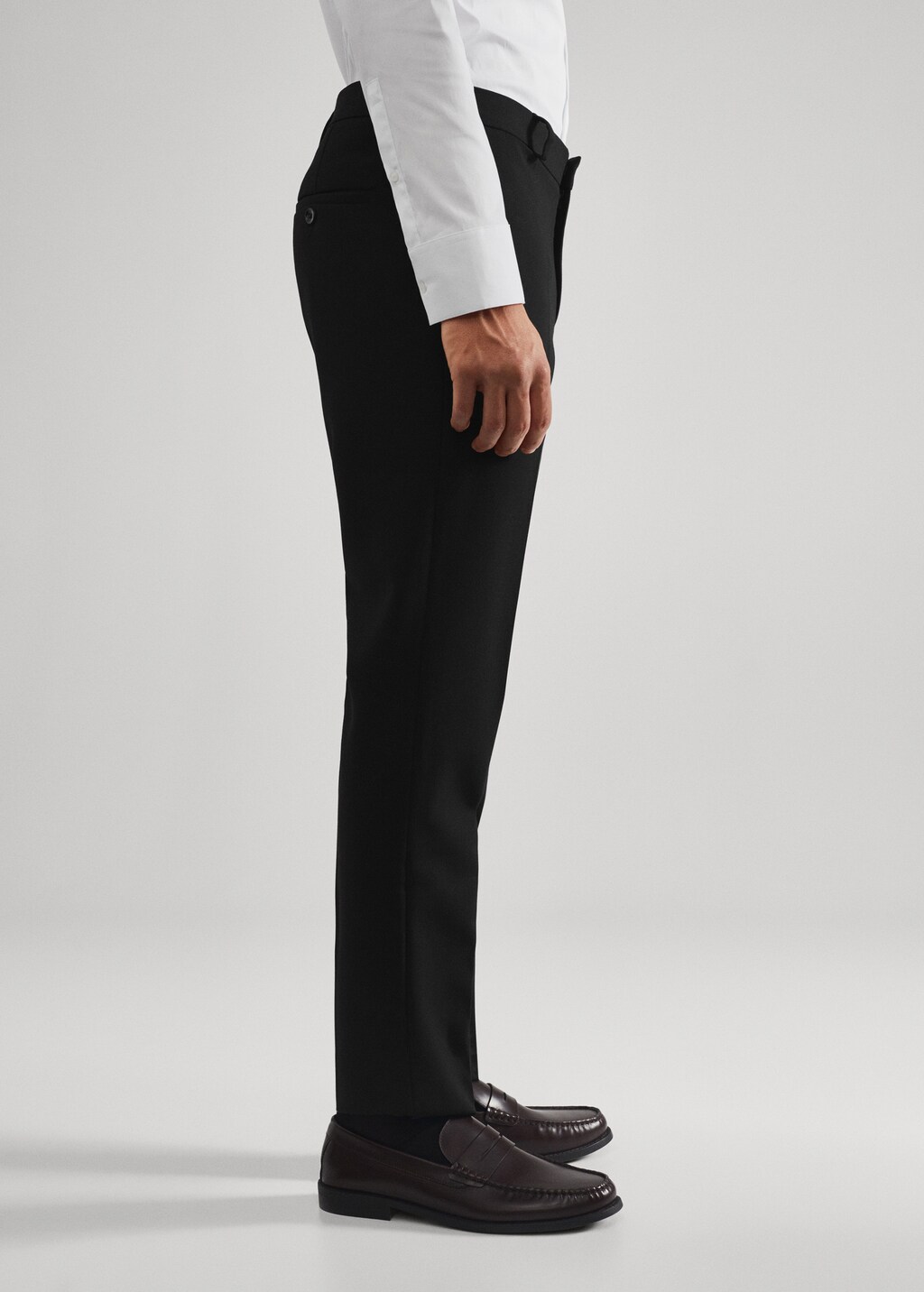 Super slim fit suit pants - Details of the article 4