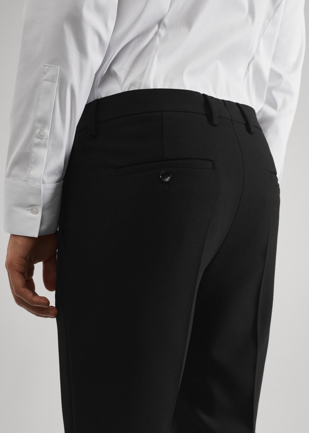 Super slim fit suit pants - Details of the article 6