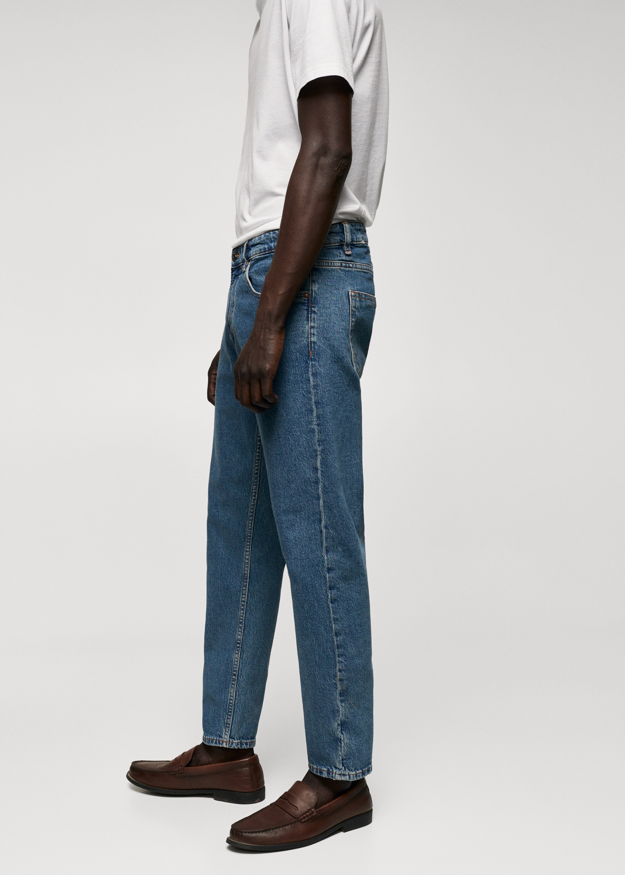 Tapered Jeans Ben in Cropped-Länge - Detail des Artikels 2
