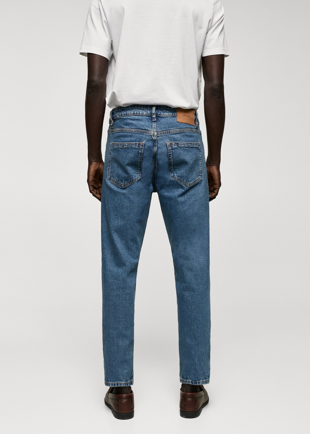 Tapered jeans Ben cropped - Artikelns baksida