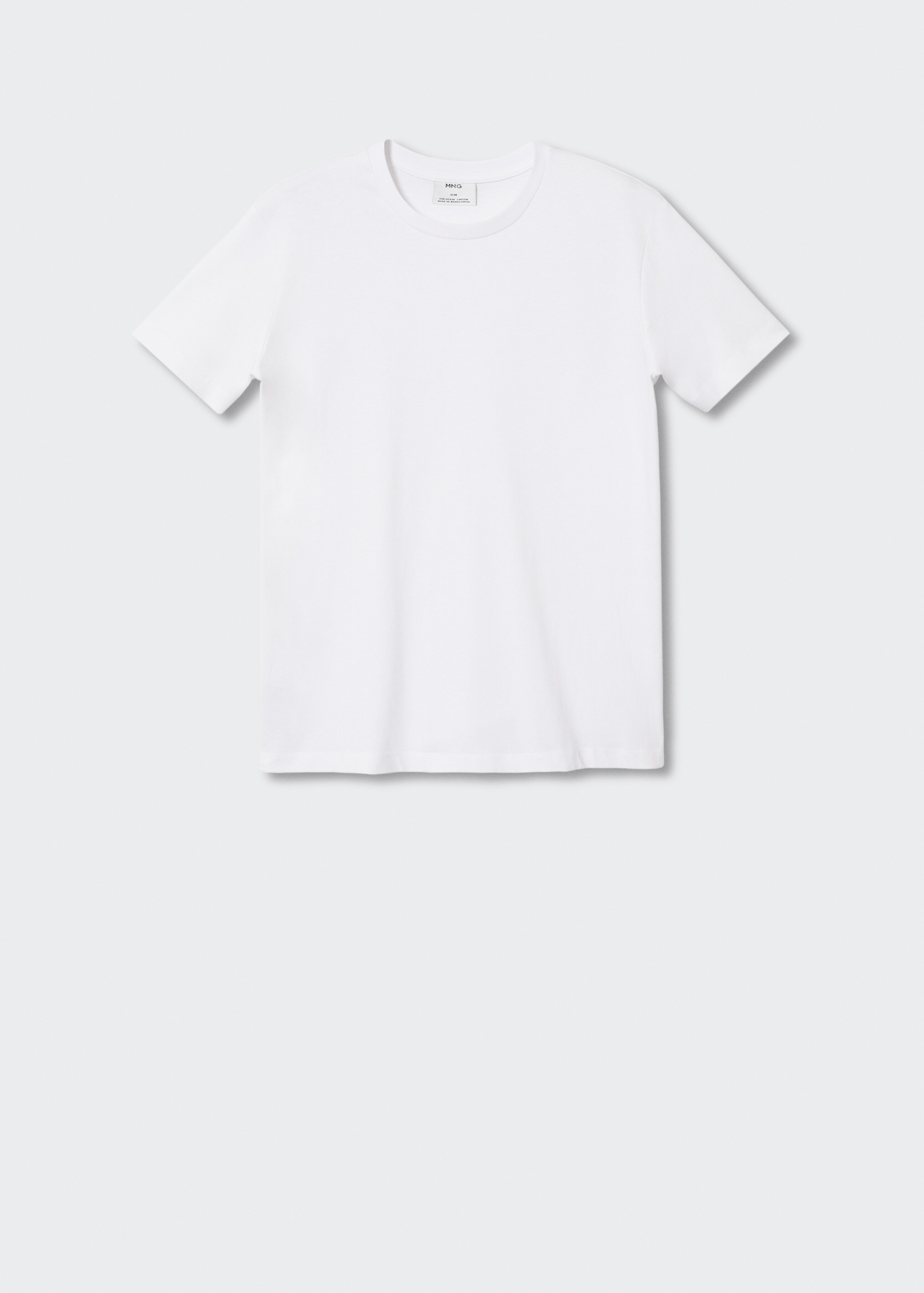 Basic lightweight cotton t-shirt - Article without model