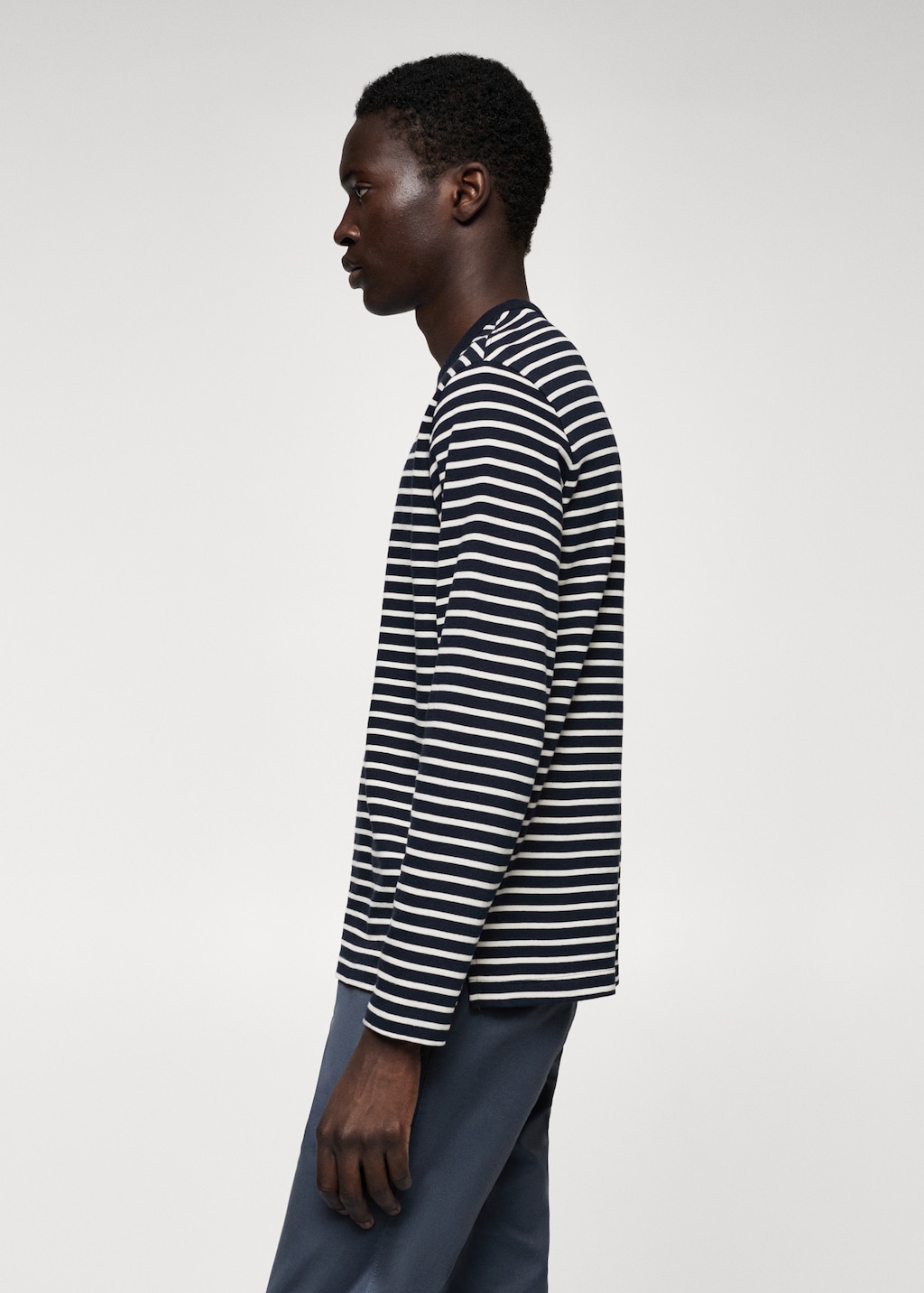 Striped long sleeves t-shirt - Details of the article 6