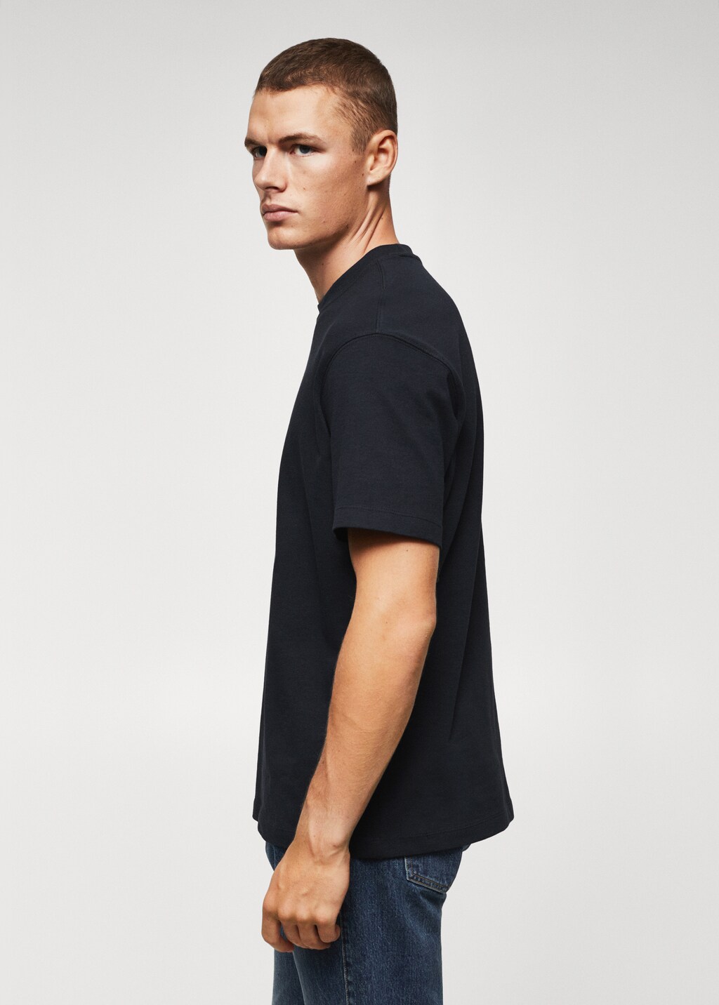 Relaxed fit cotton t-shirt - Details of the article 1