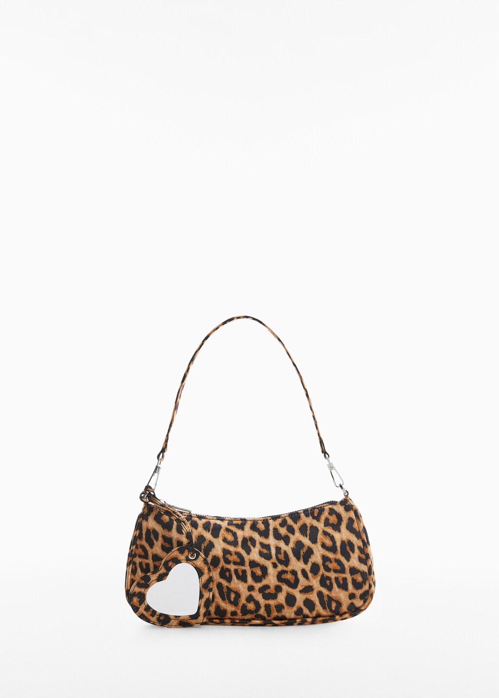 Animal print handbag with mirror detail - Article without model