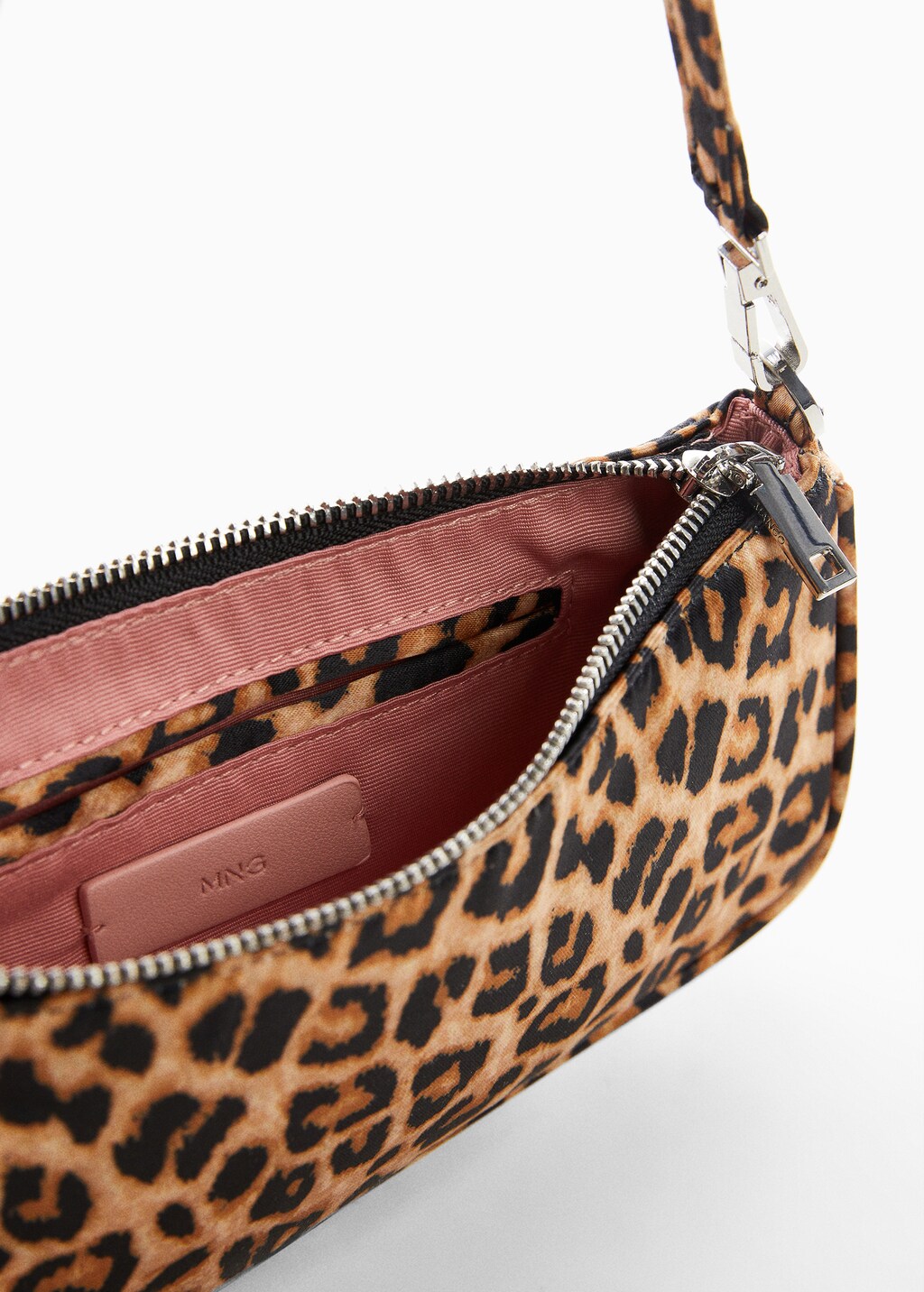 Animal print handbag with mirror detail - Details of the article 1