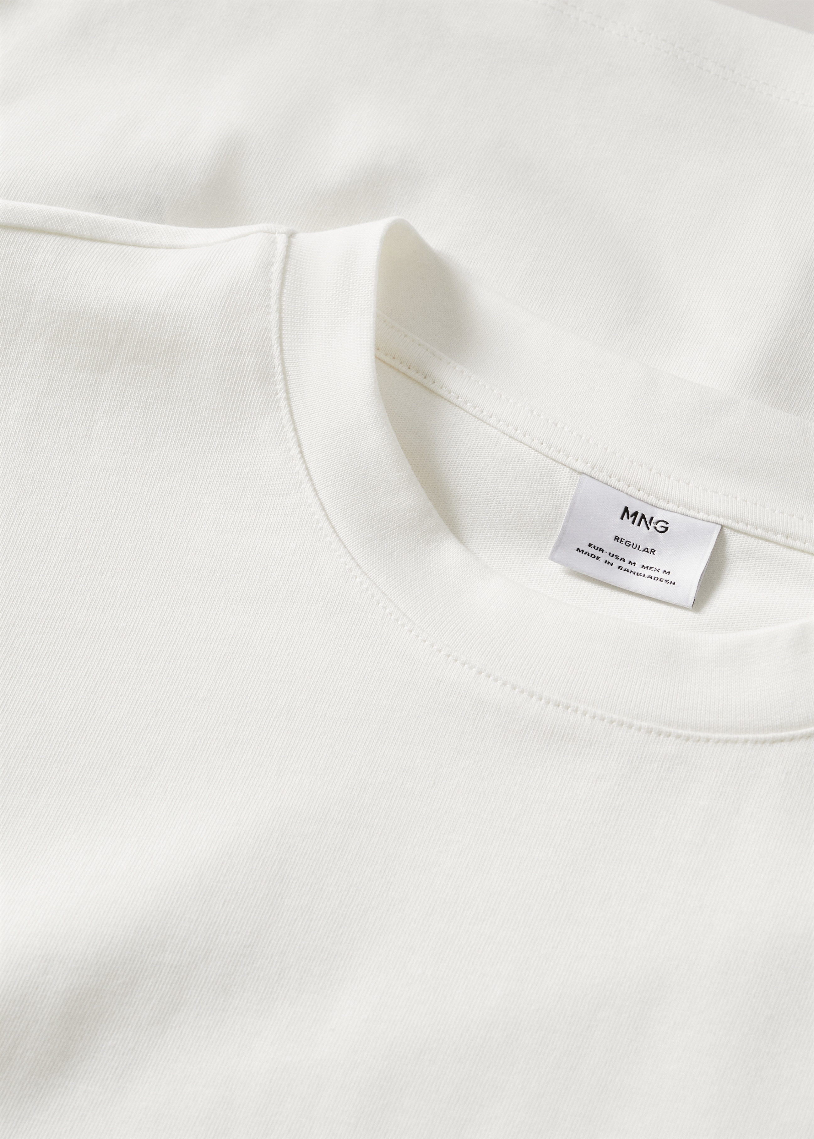 Long sleeve cotton t-shirt - Details of the article 8