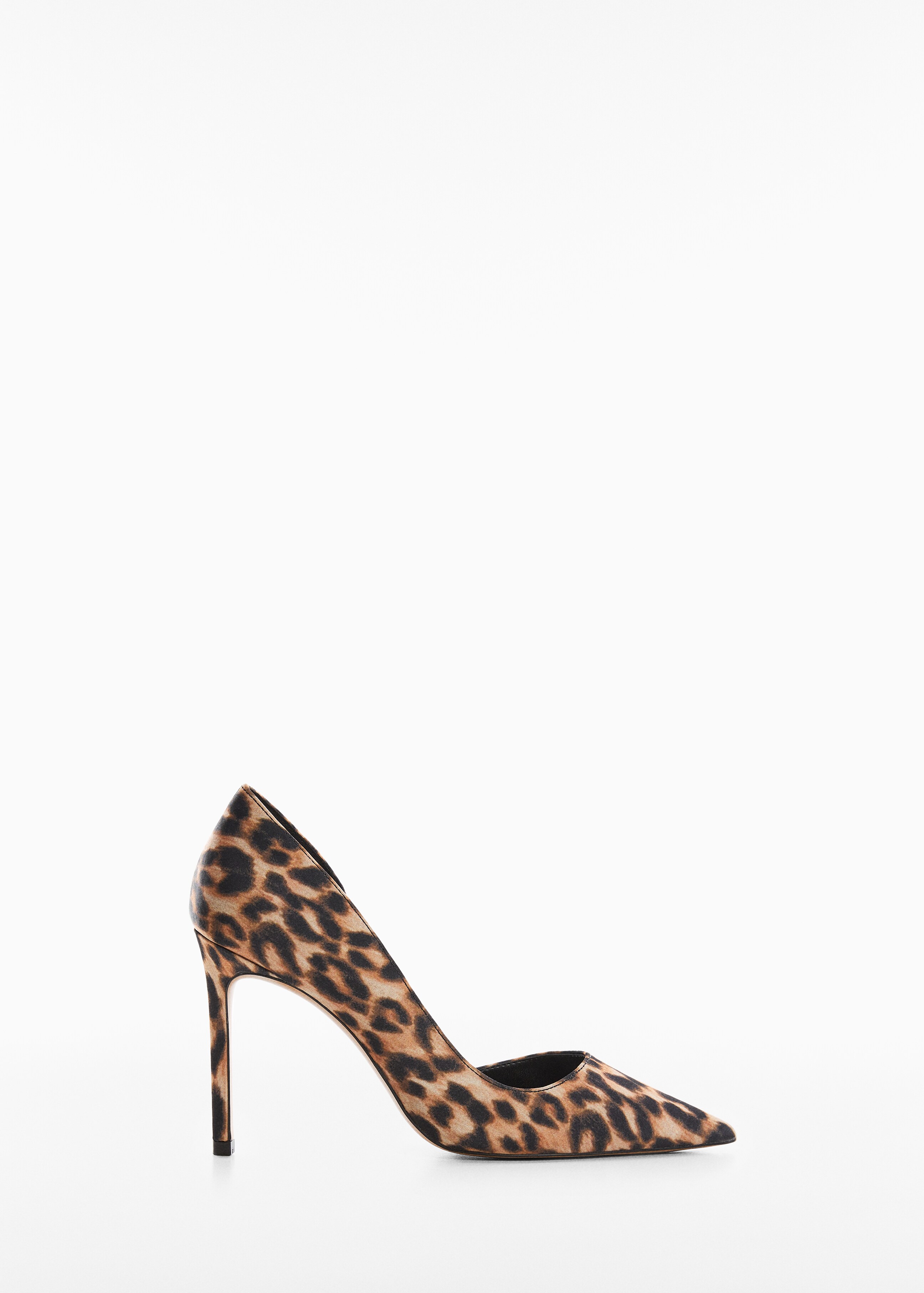 Leopard-print heeled shoes - Article without model
