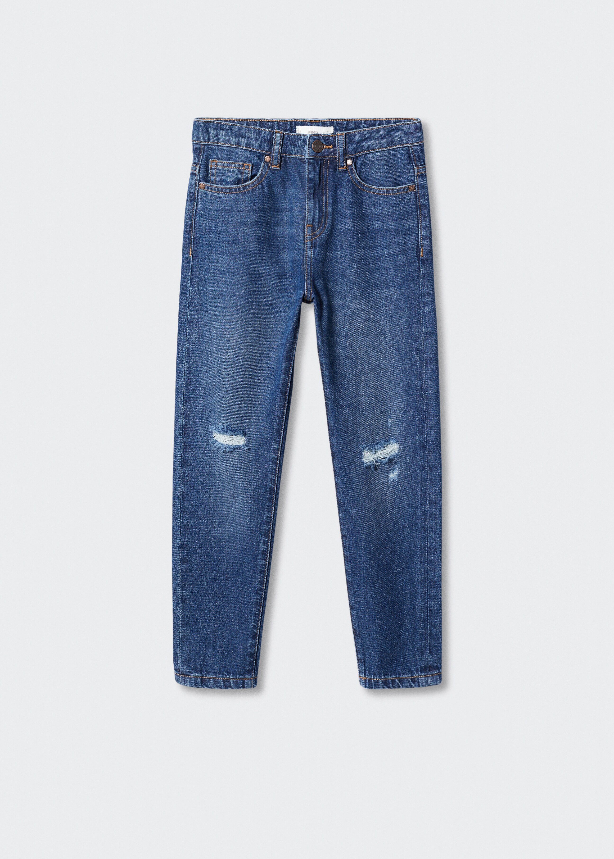 Jeans Dad rotos decorativos - Artículo sin modelo