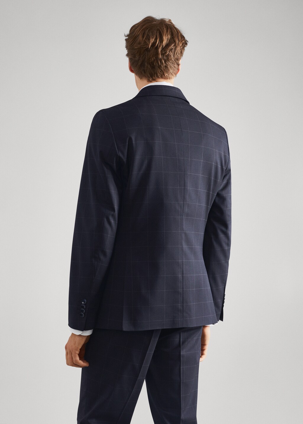 Slim-fit suit blazer - Reverse of the article