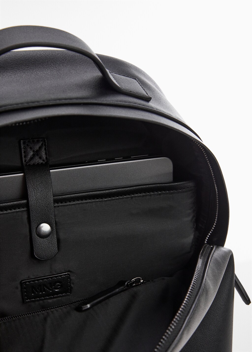 Faux leather backpack - Details of the article 1