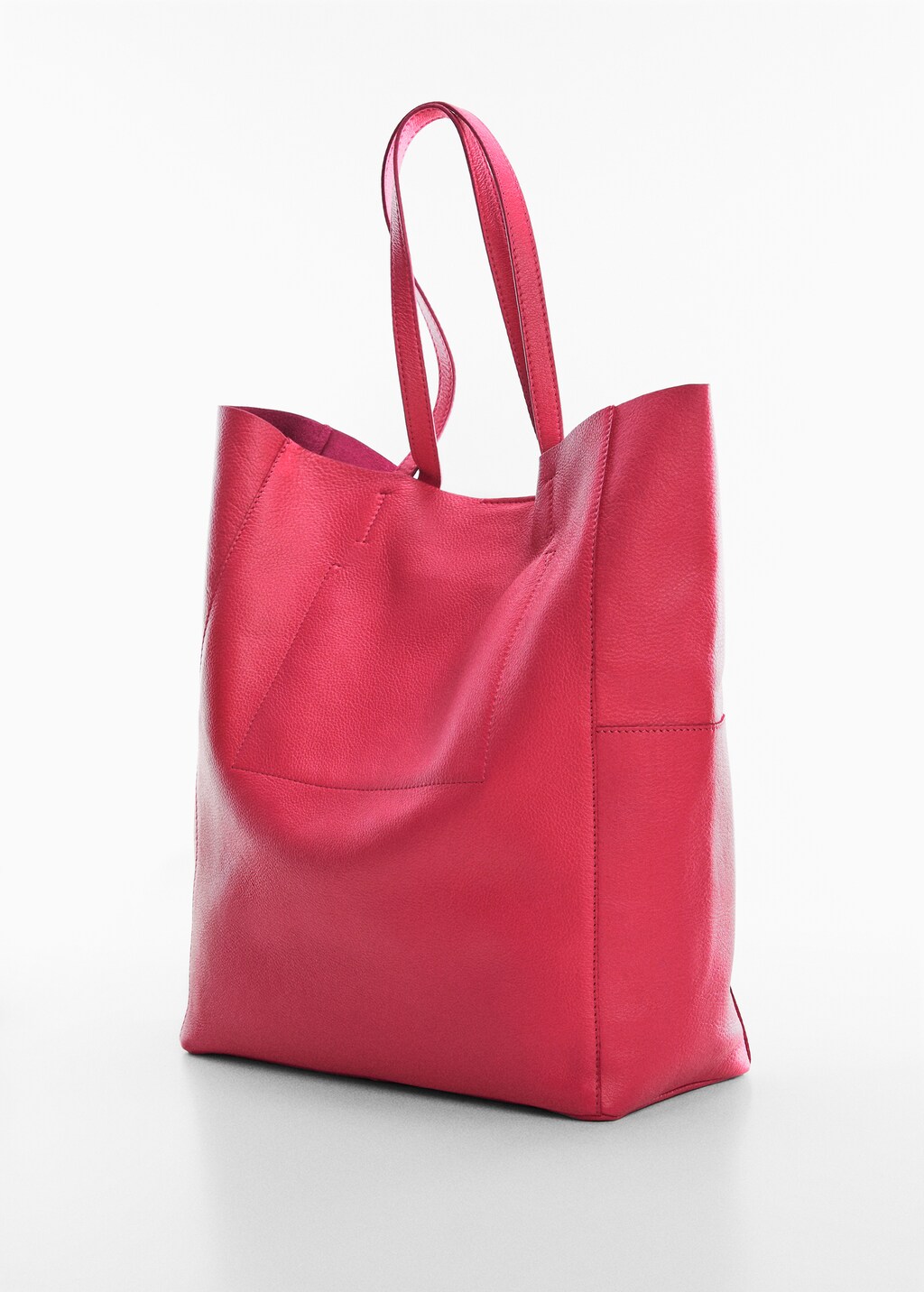 Leather shopper bag - Details of the article 1