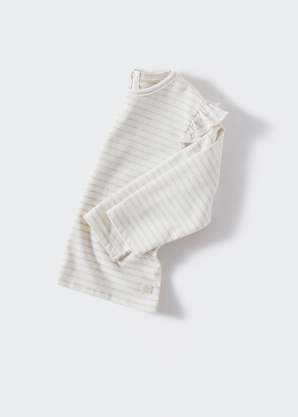 Ruffled striped t-shirt - Details of the article 8