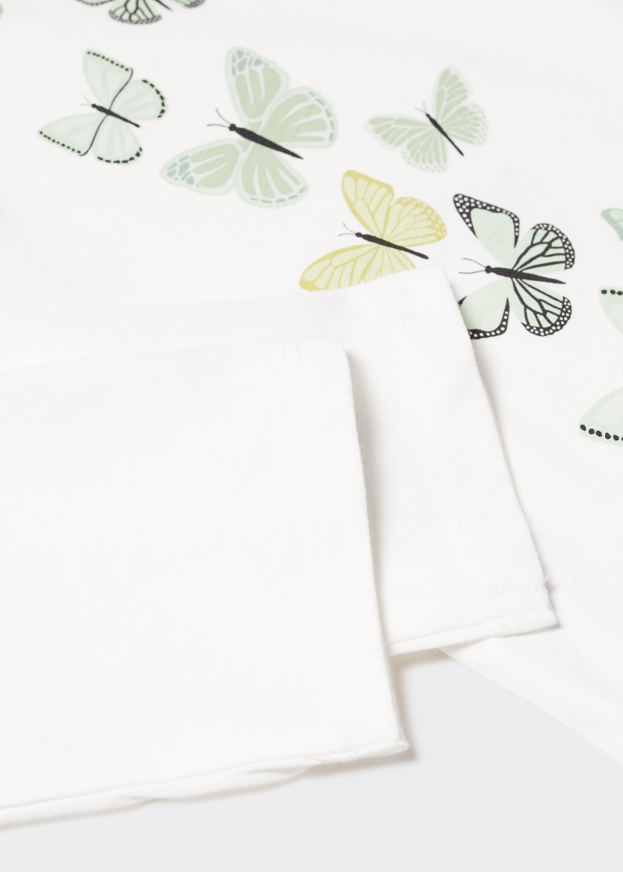 Print butterflies t-shirt - Details of the article 8