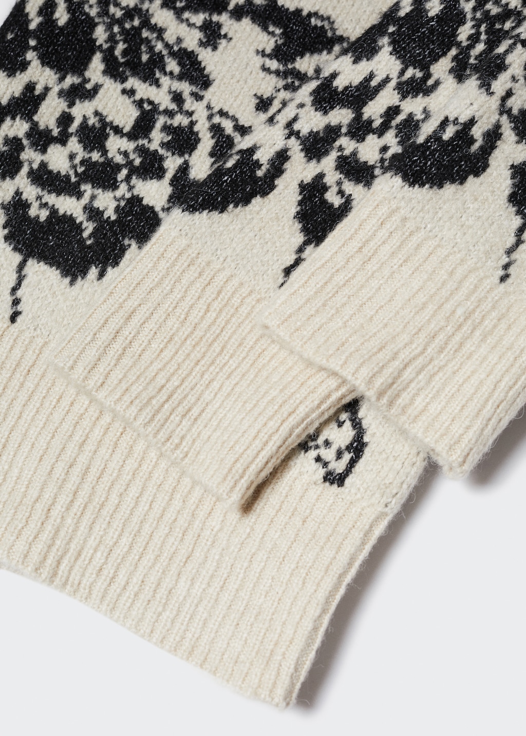 Flowers knit sweater - Details of the article 8