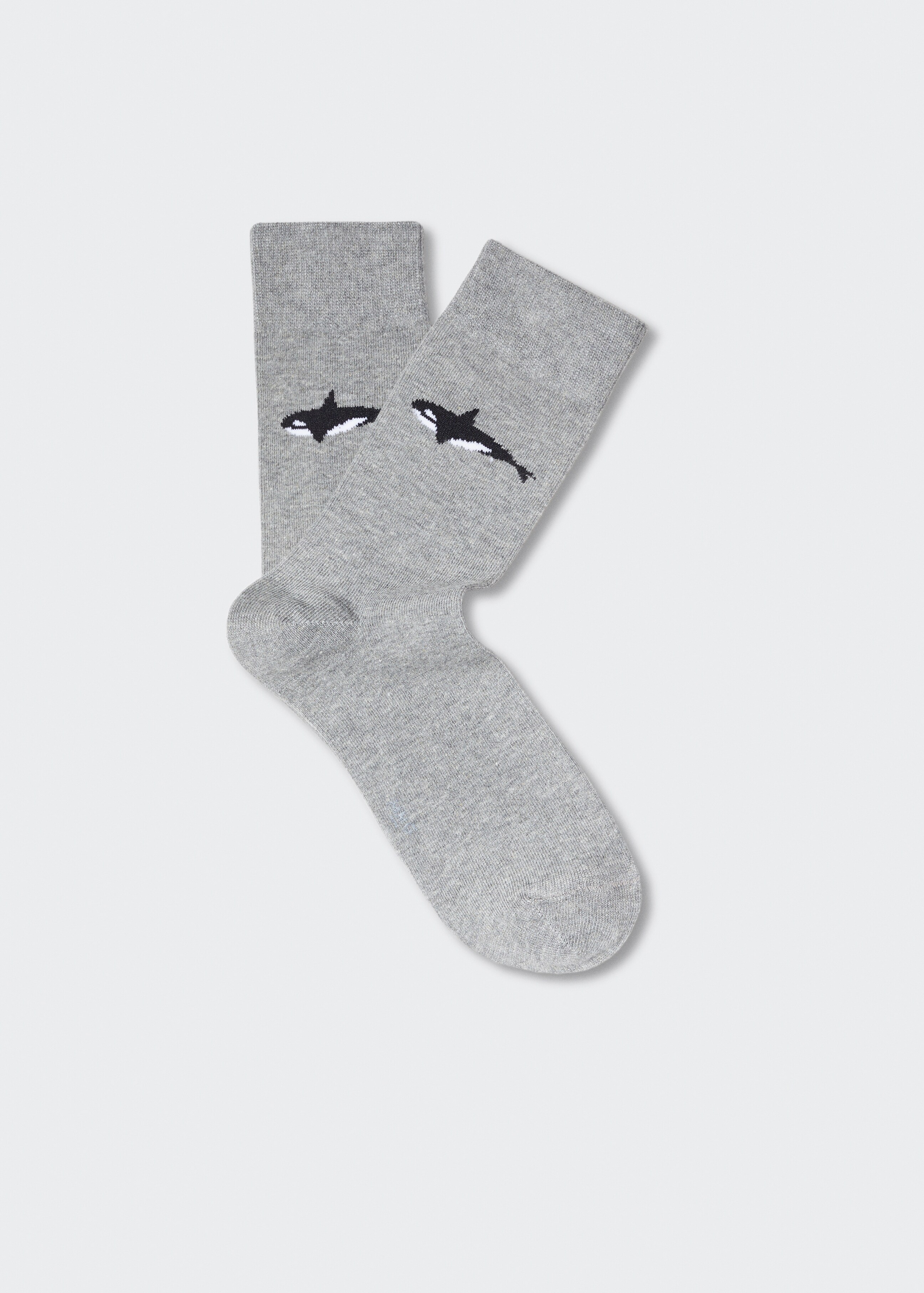 Animal print cotton socks - Article without model