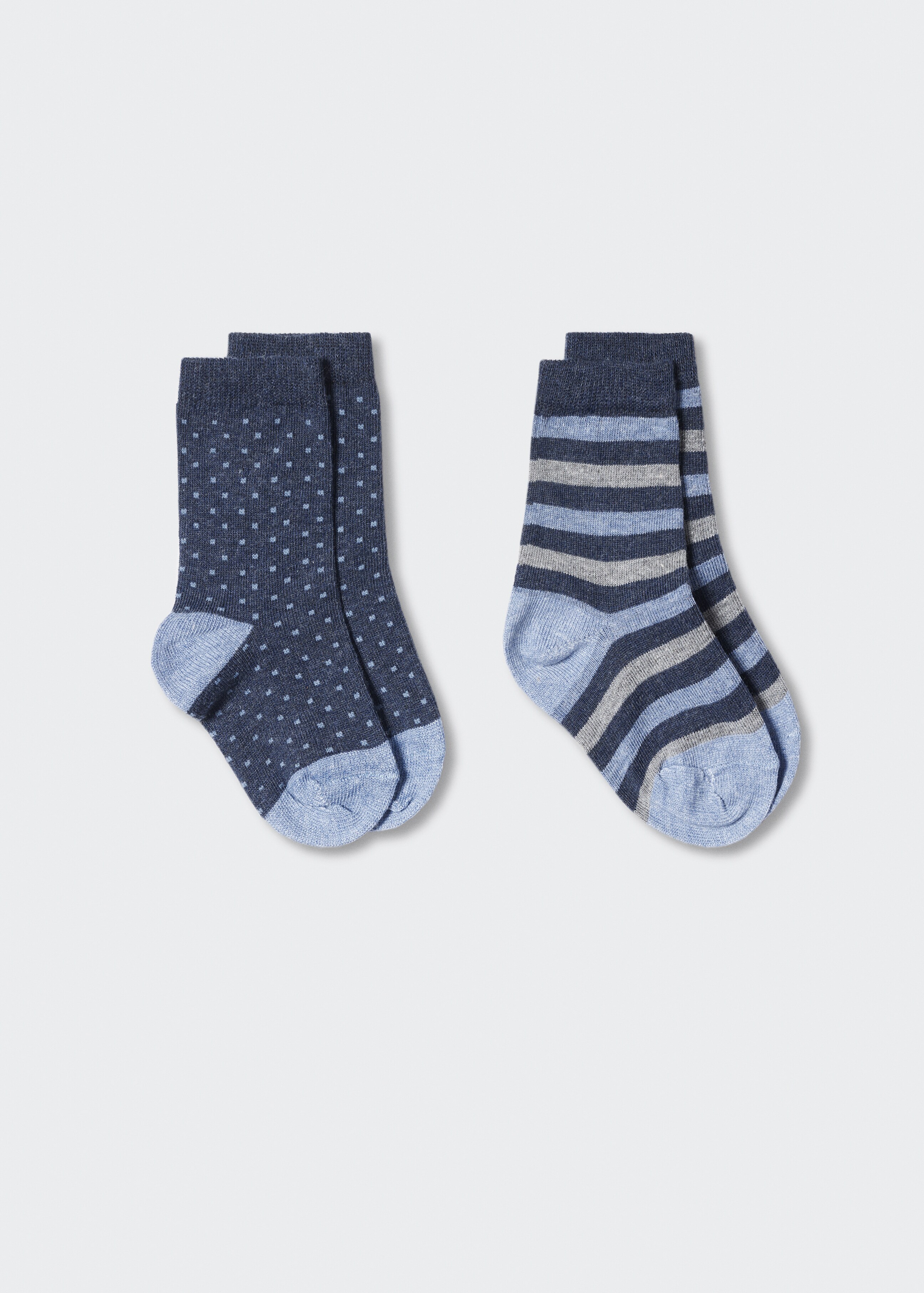 Pack 2 paires de chaussettes imprimées - Article sans modèle