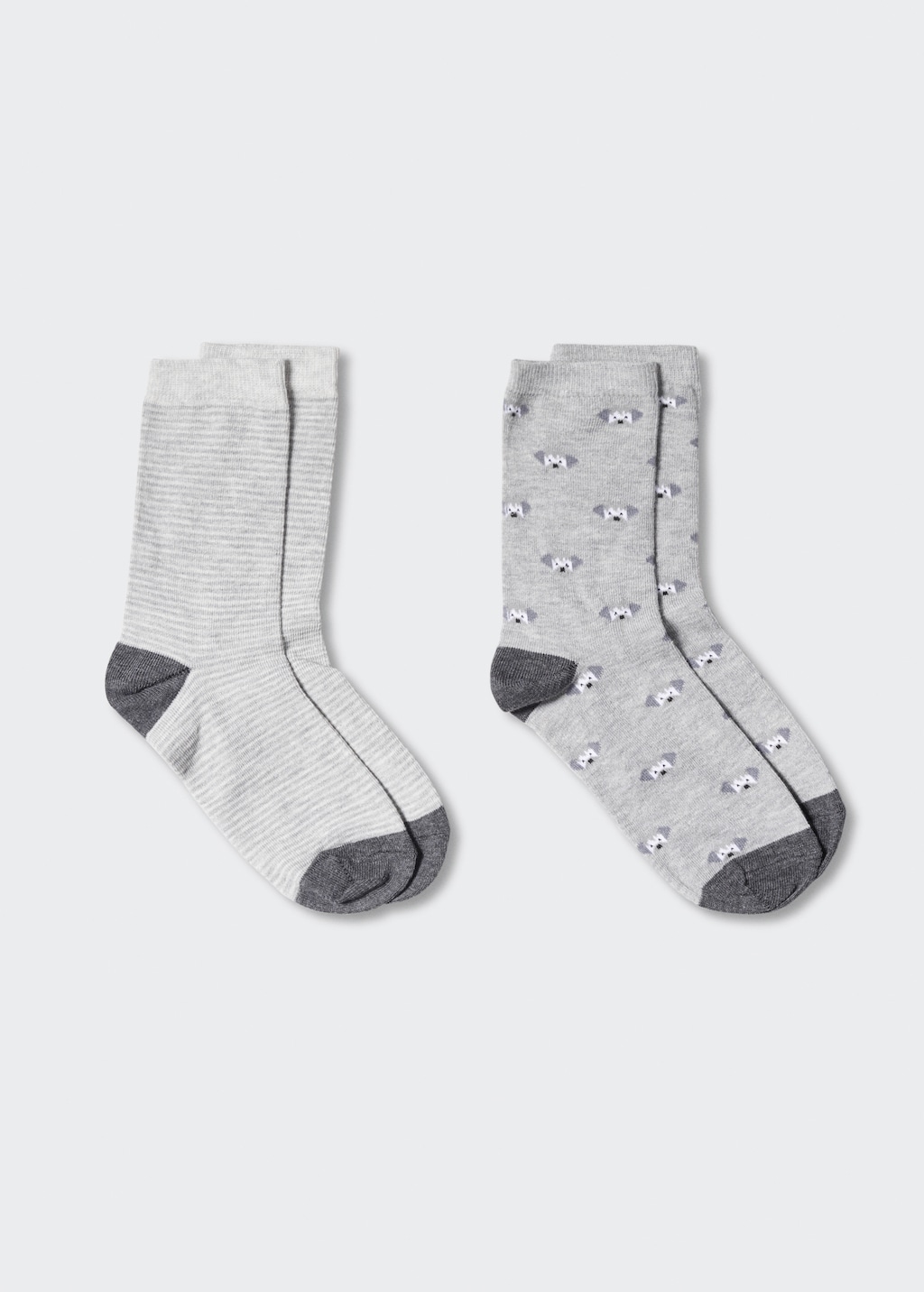 2 pack printed socks - Article without model